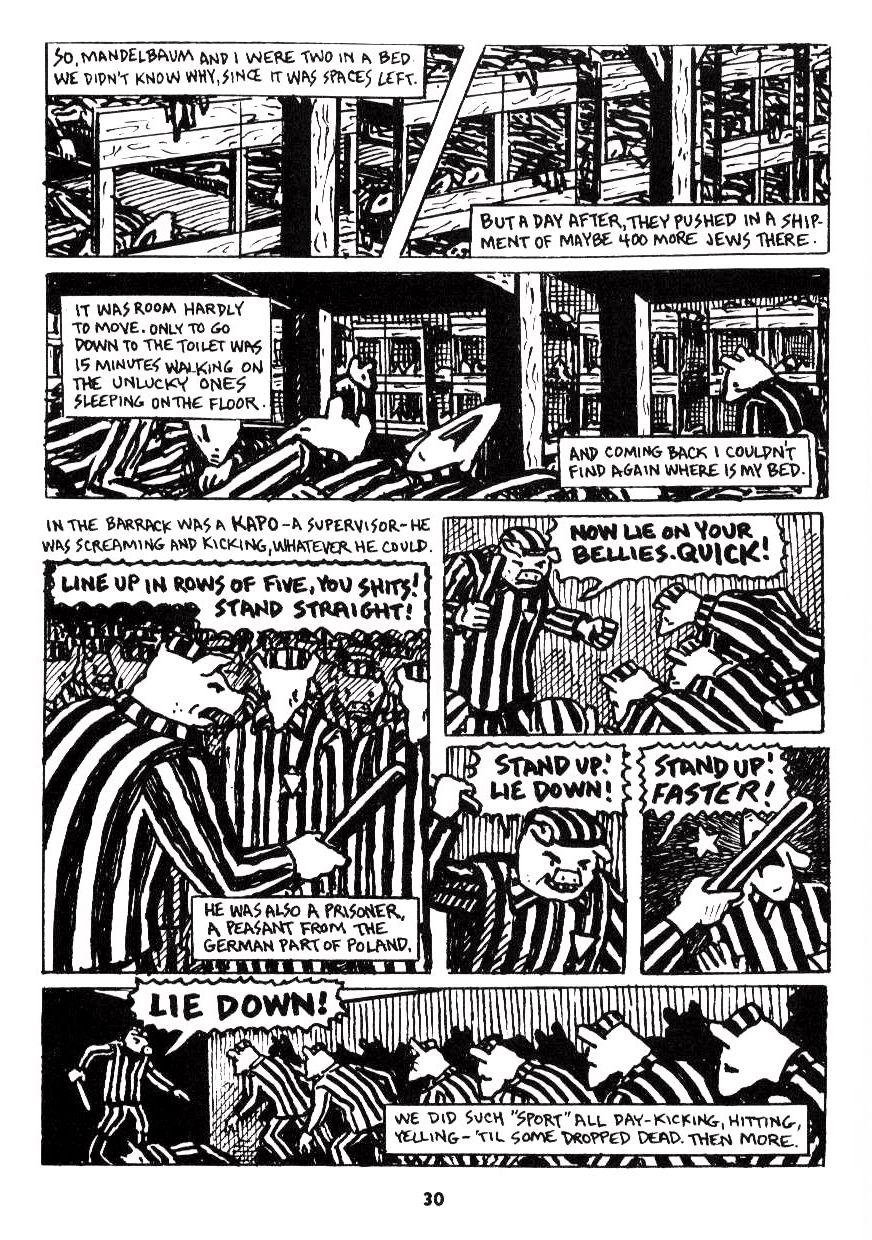 Read online Maus: A Survivor's Tale comic -  Issue # TPB 2 - 28