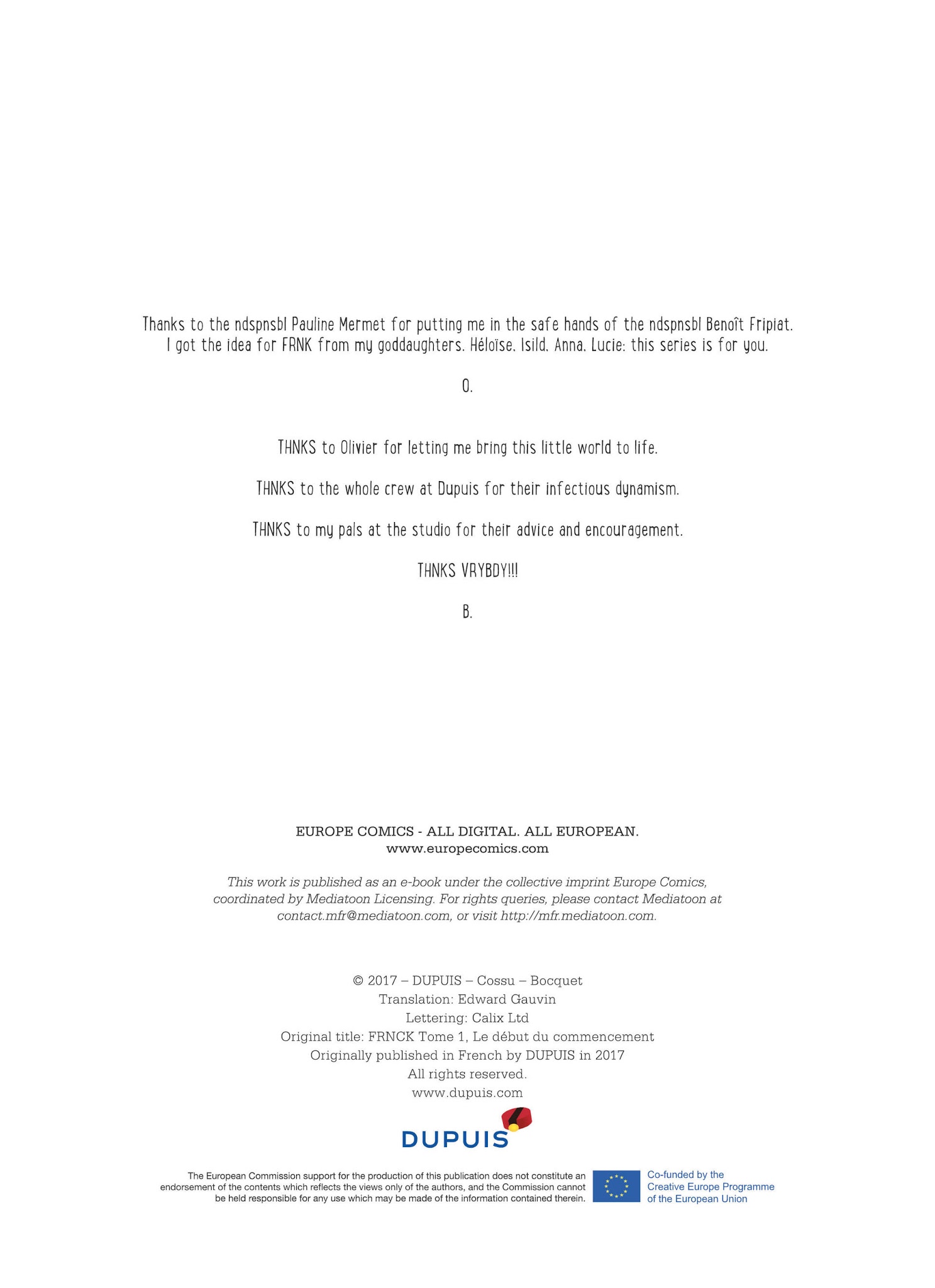 Read online FRNK comic -  Issue #1 - 57