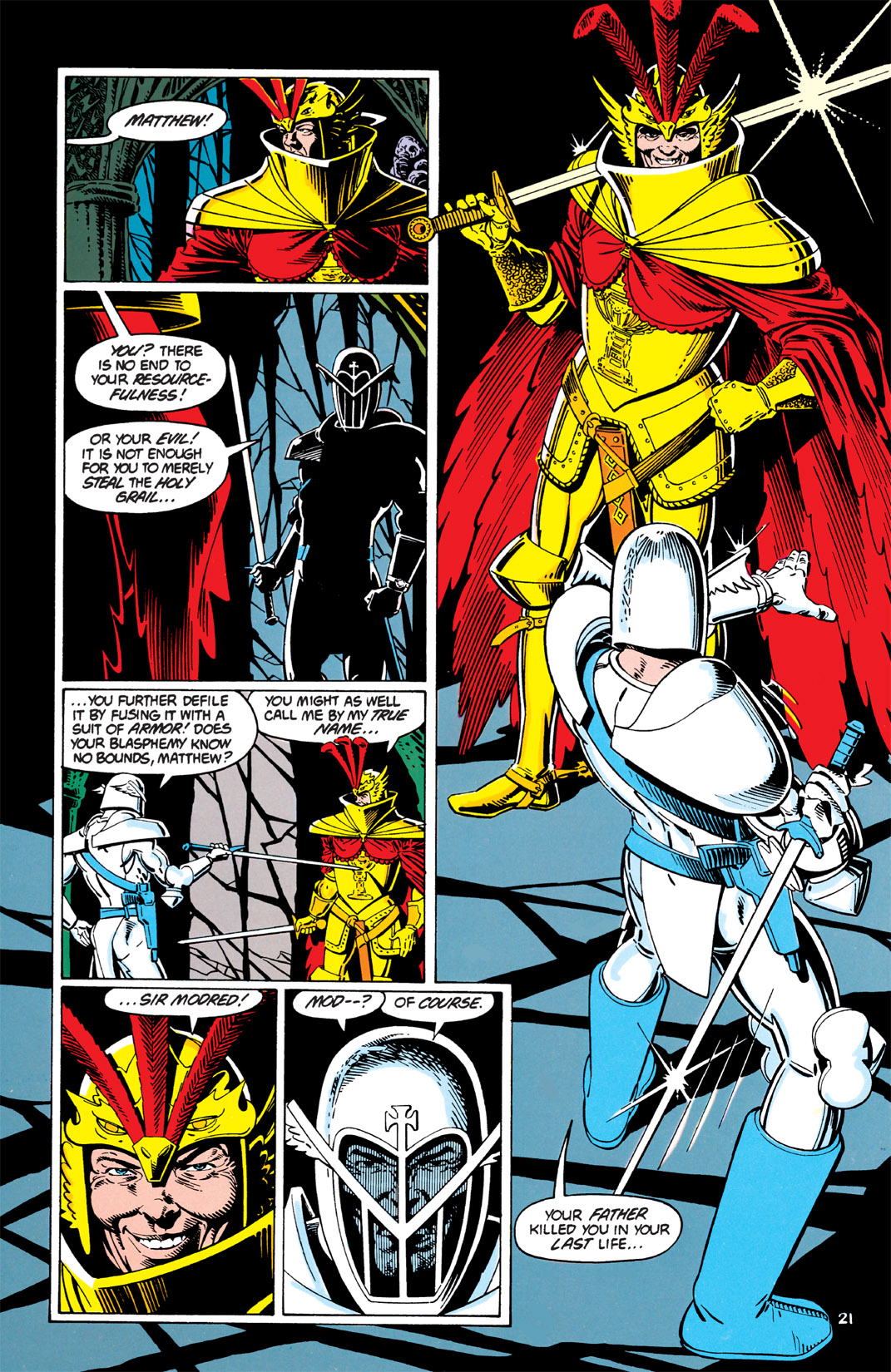 Read online Camelot 3000 comic -  Issue #11 - 23