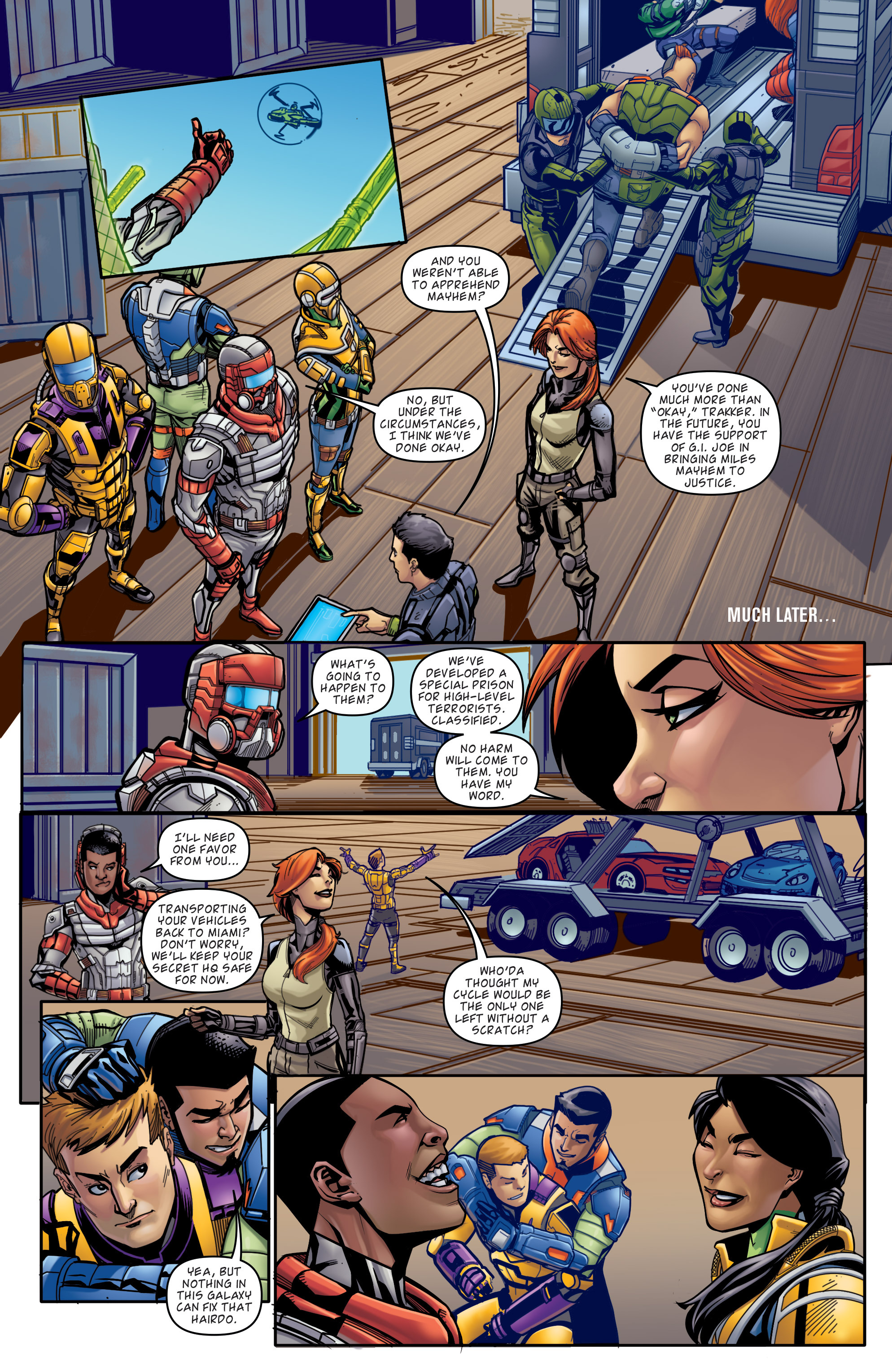 Read online M.A.S.K.: Mobile Armored Strike Kommand comic -  Issue #5 - 21