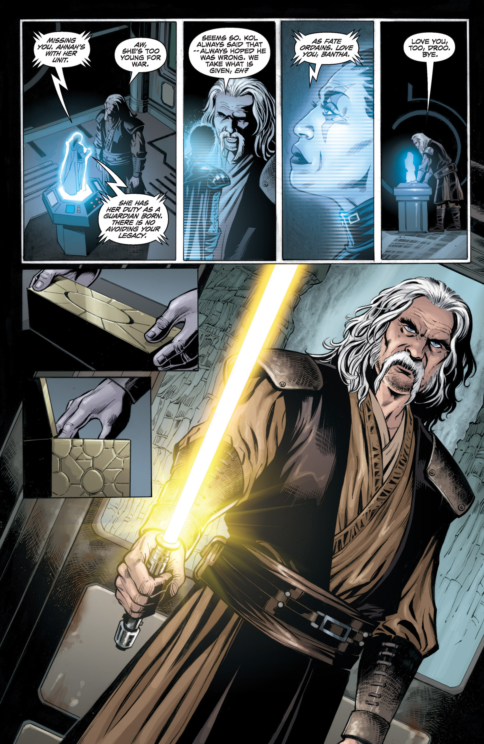 Read online Star Wars: Legacy War comic -  Issue #3 - 4