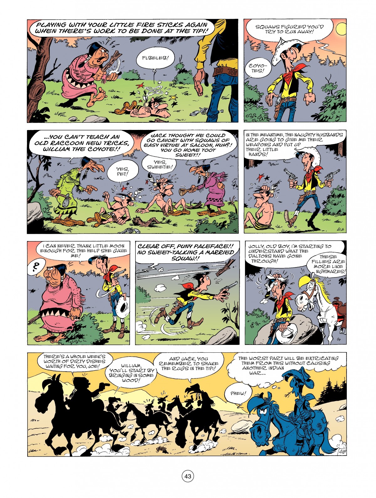 A Lucky Luke Adventure Issue #45 #45 - English 43