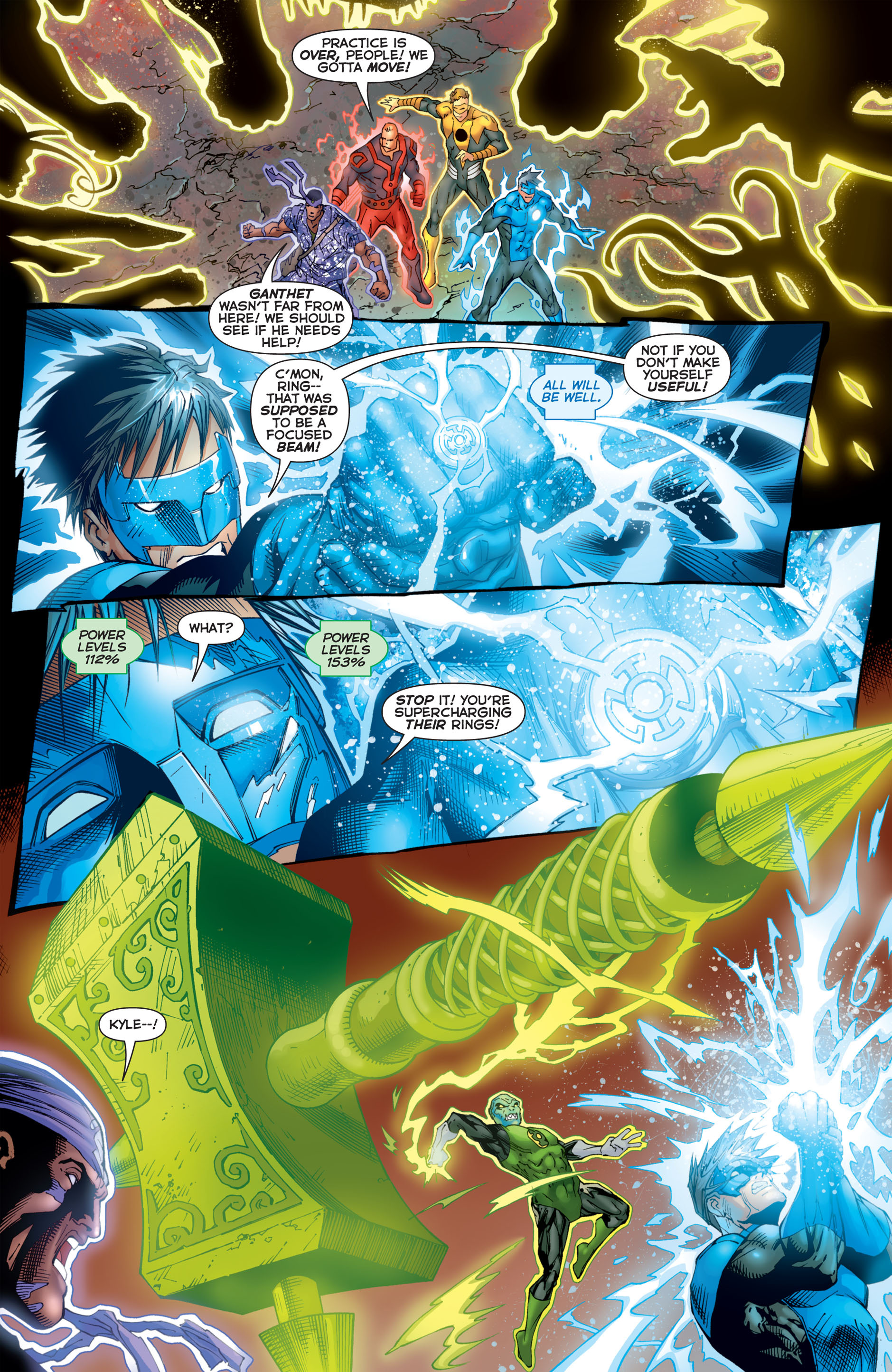 Read online Green Lantern: War of the Green Lanterns (2011) comic -  Issue # TPB - 121