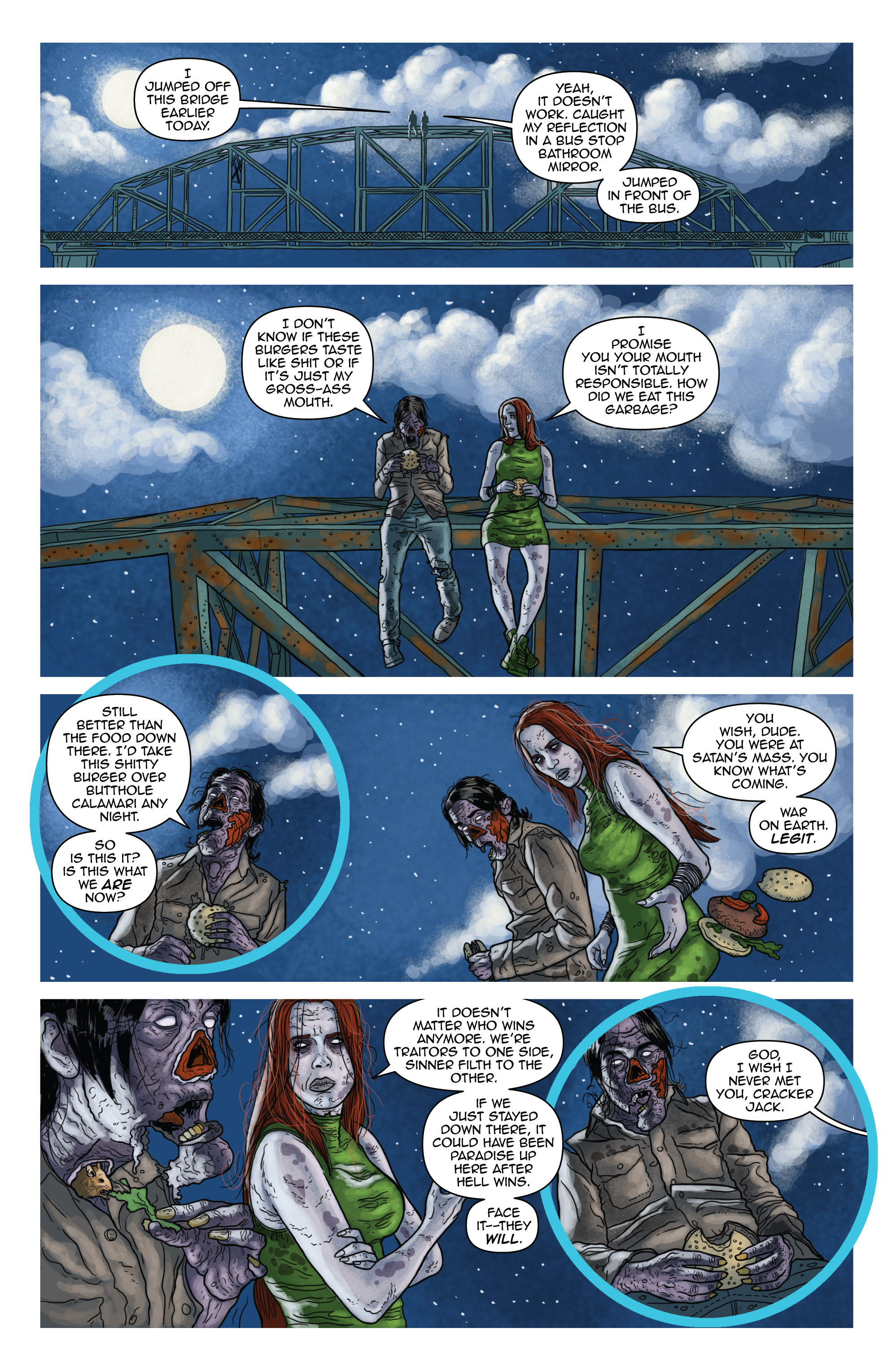 Read online Hot Damn comic -  Issue #4 - 21