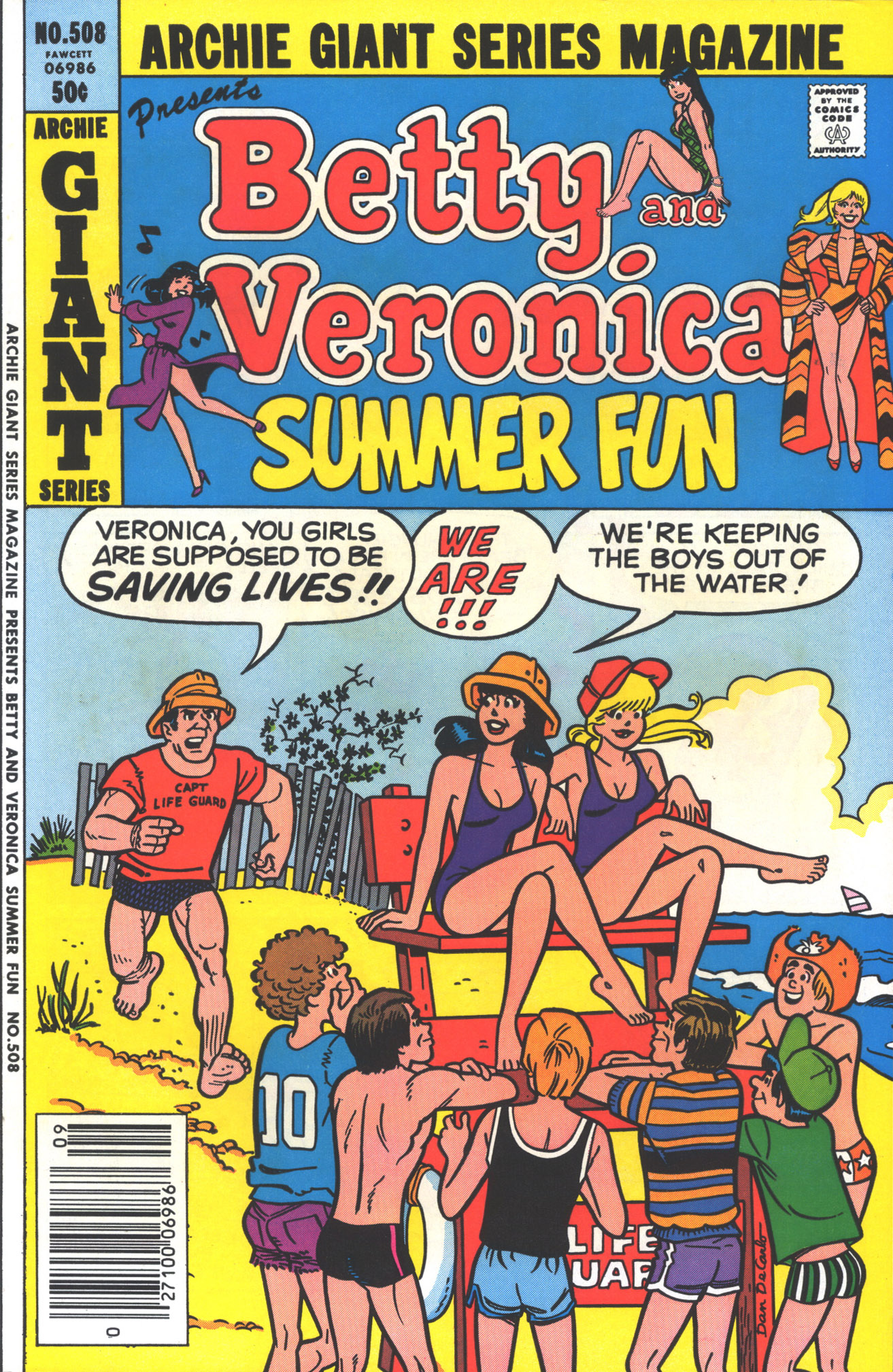 Read online Archie Giant Series Magazine comic -  Issue #508 - 1