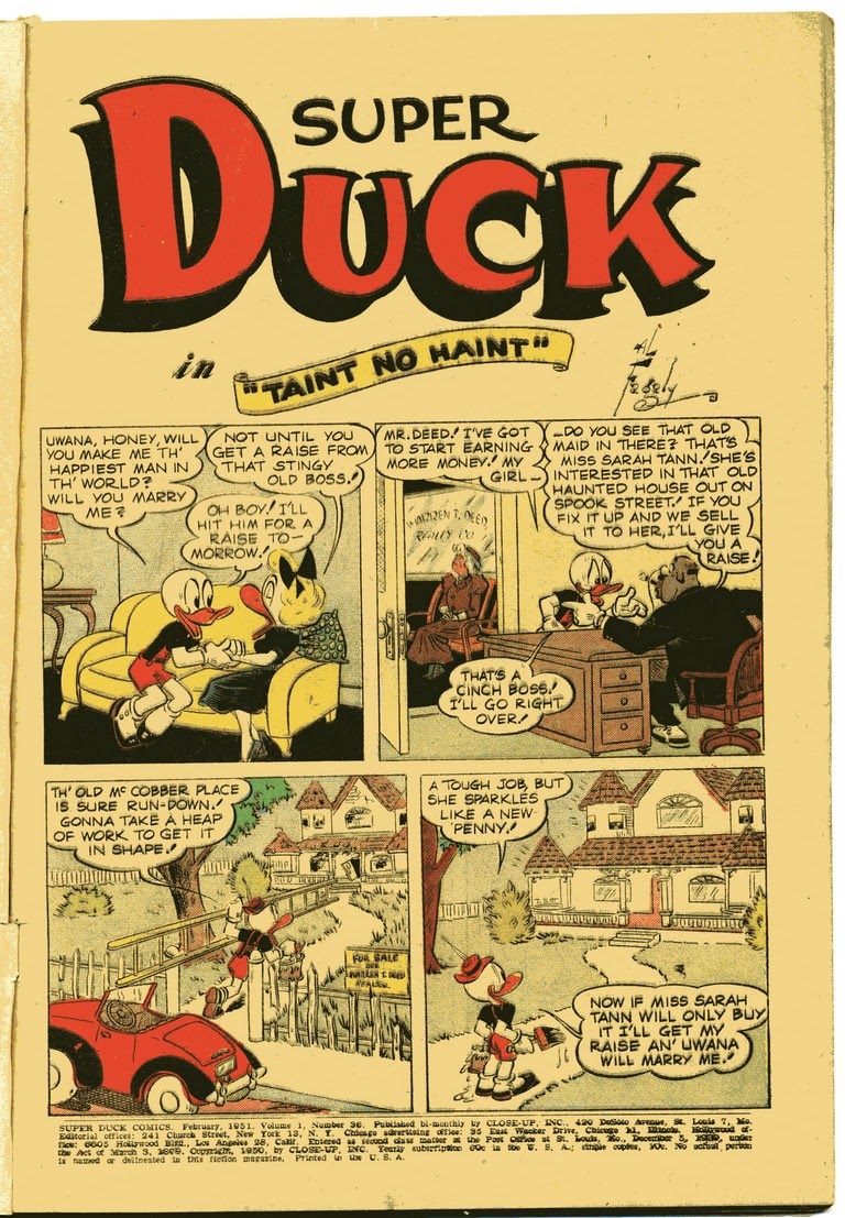 Read online Super Duck Comics comic -  Issue #36 - 3