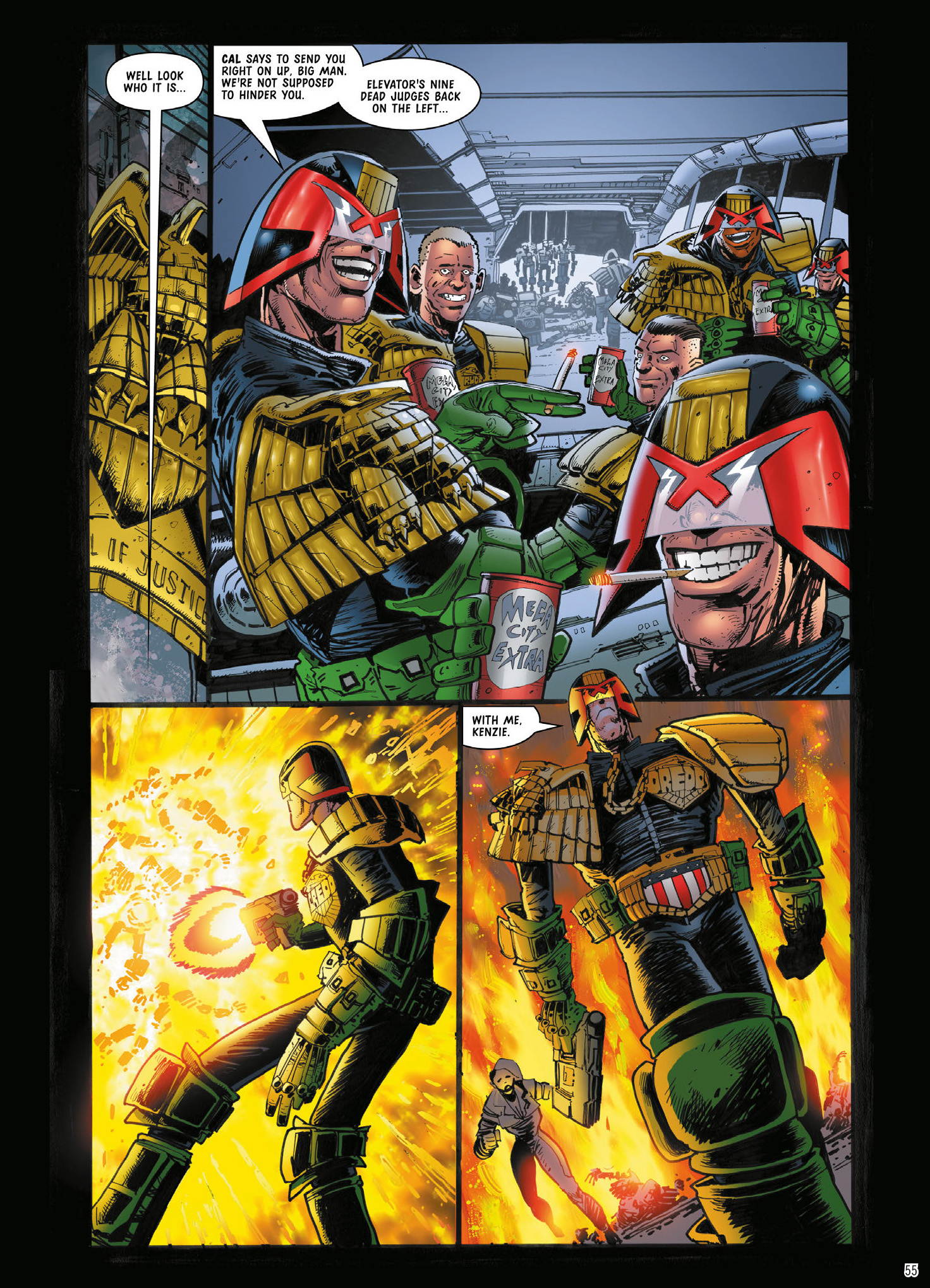 Read online Judge Dredd: The Complete Case Files comic -  Issue # TPB 34 (Part 1) - 57
