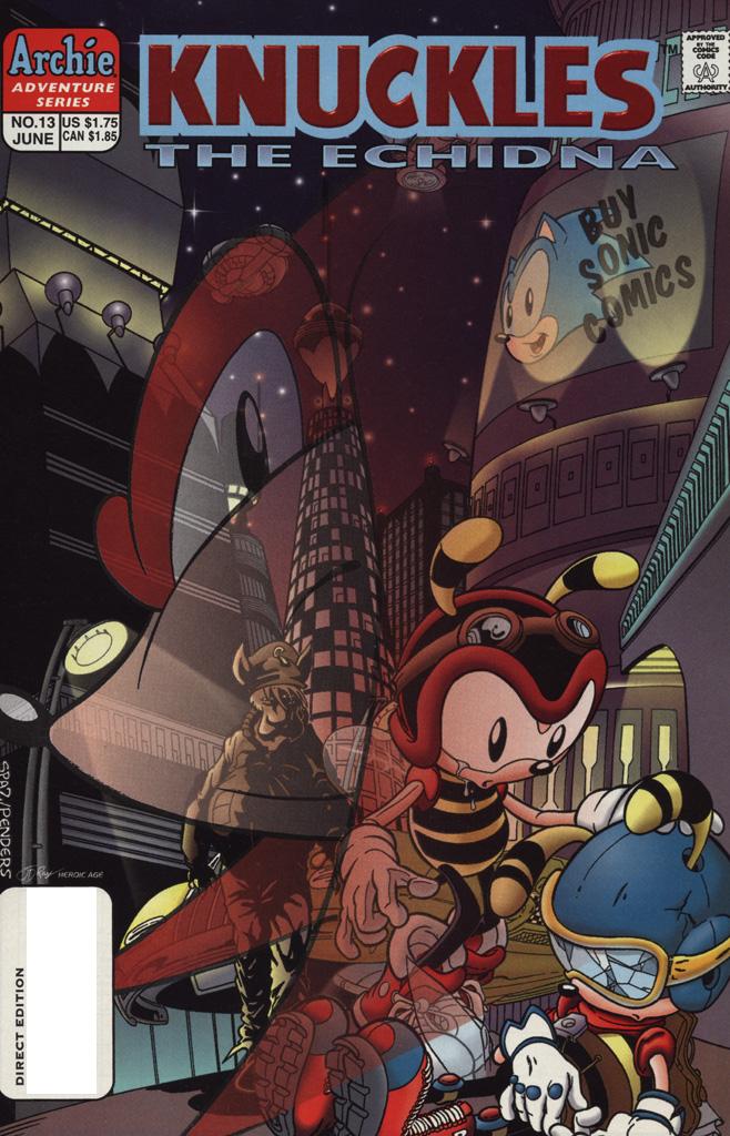 Read online Knuckles the Echidna comic -  Issue #13 - 1