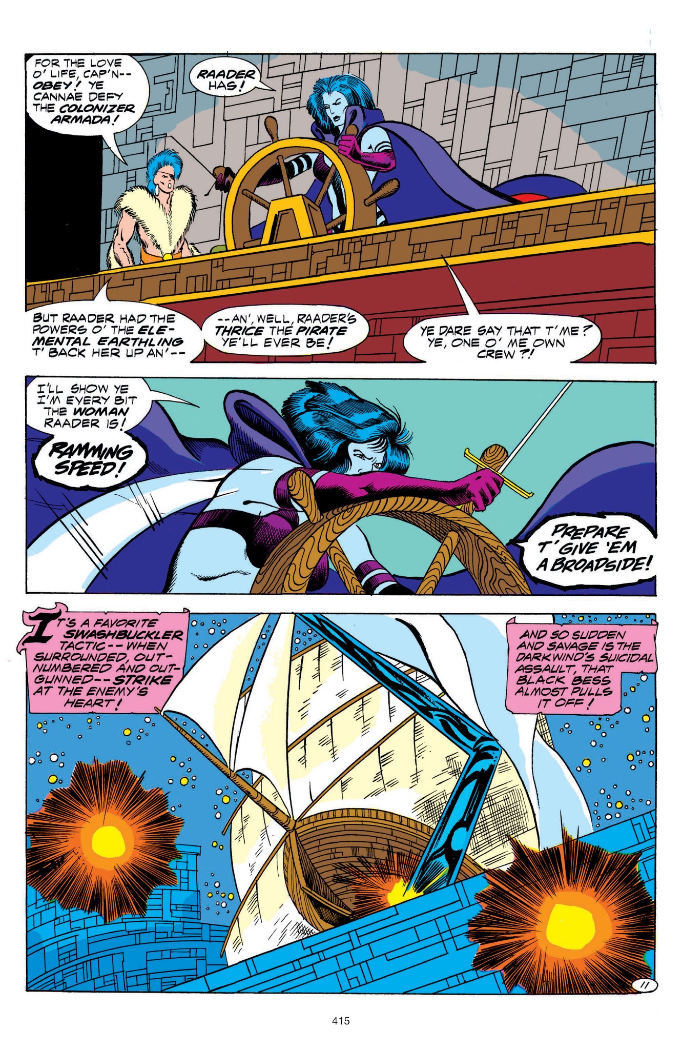 Read online Swords of the Swashbucklers comic -  Issue # TPB - 399
