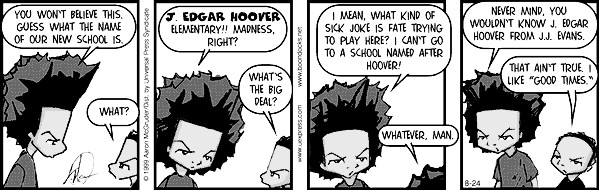 Read online The Boondocks Collection comic -  Issue # Year 1999 - 128