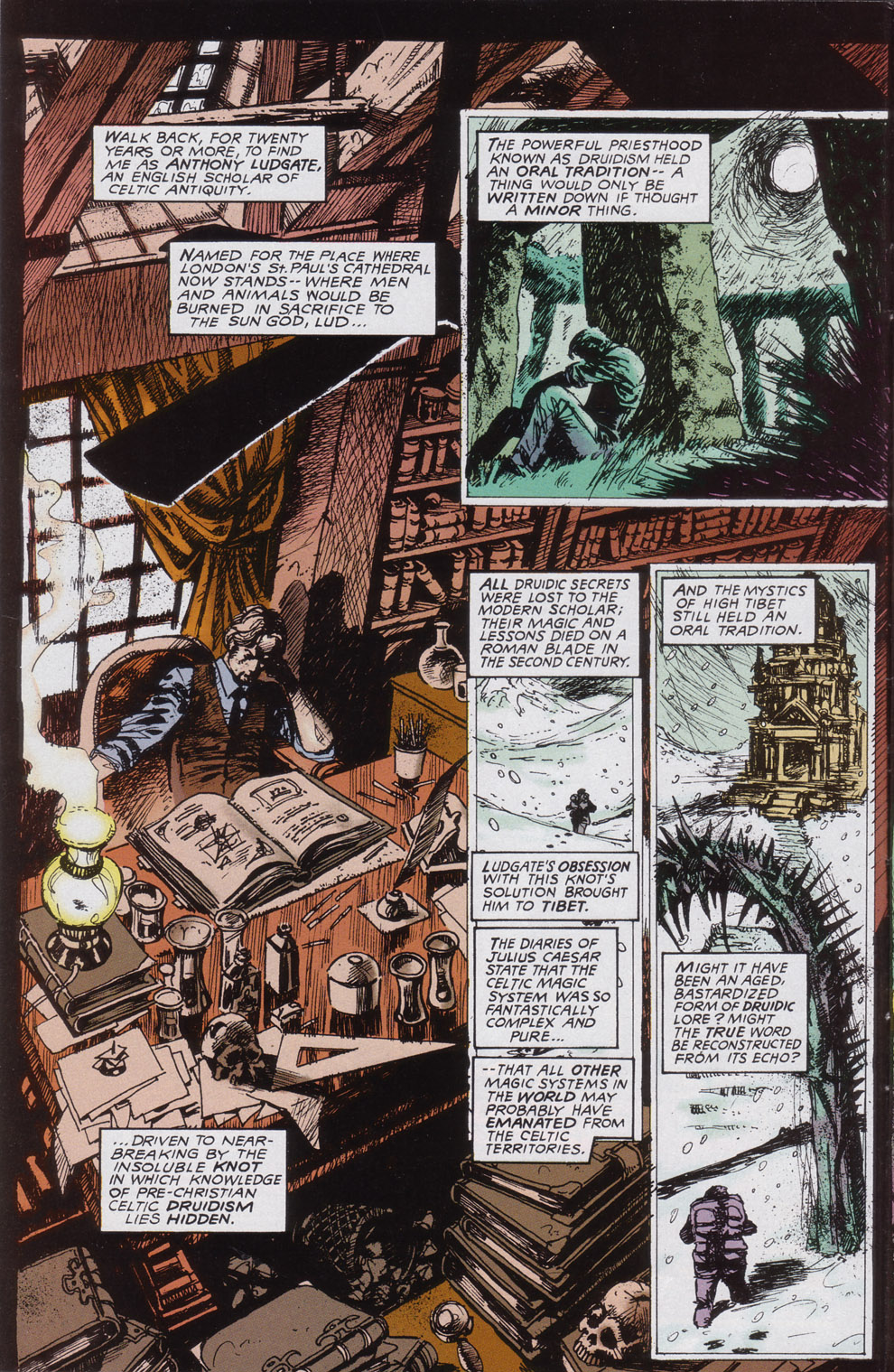Read online Druid comic -  Issue #1 - 3