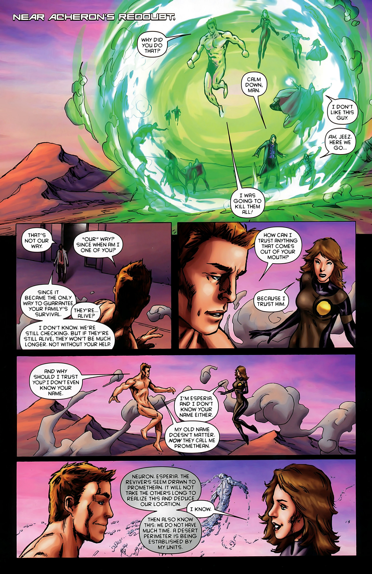 Read online Super Zombies comic -  Issue #5 - 9