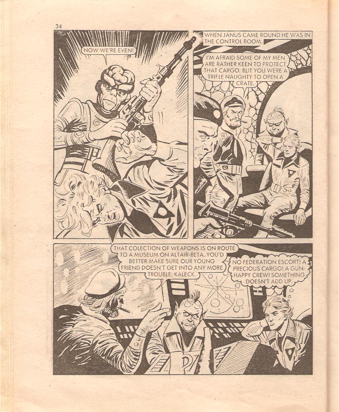 Read online Starblazer comic -  Issue #12 - 34