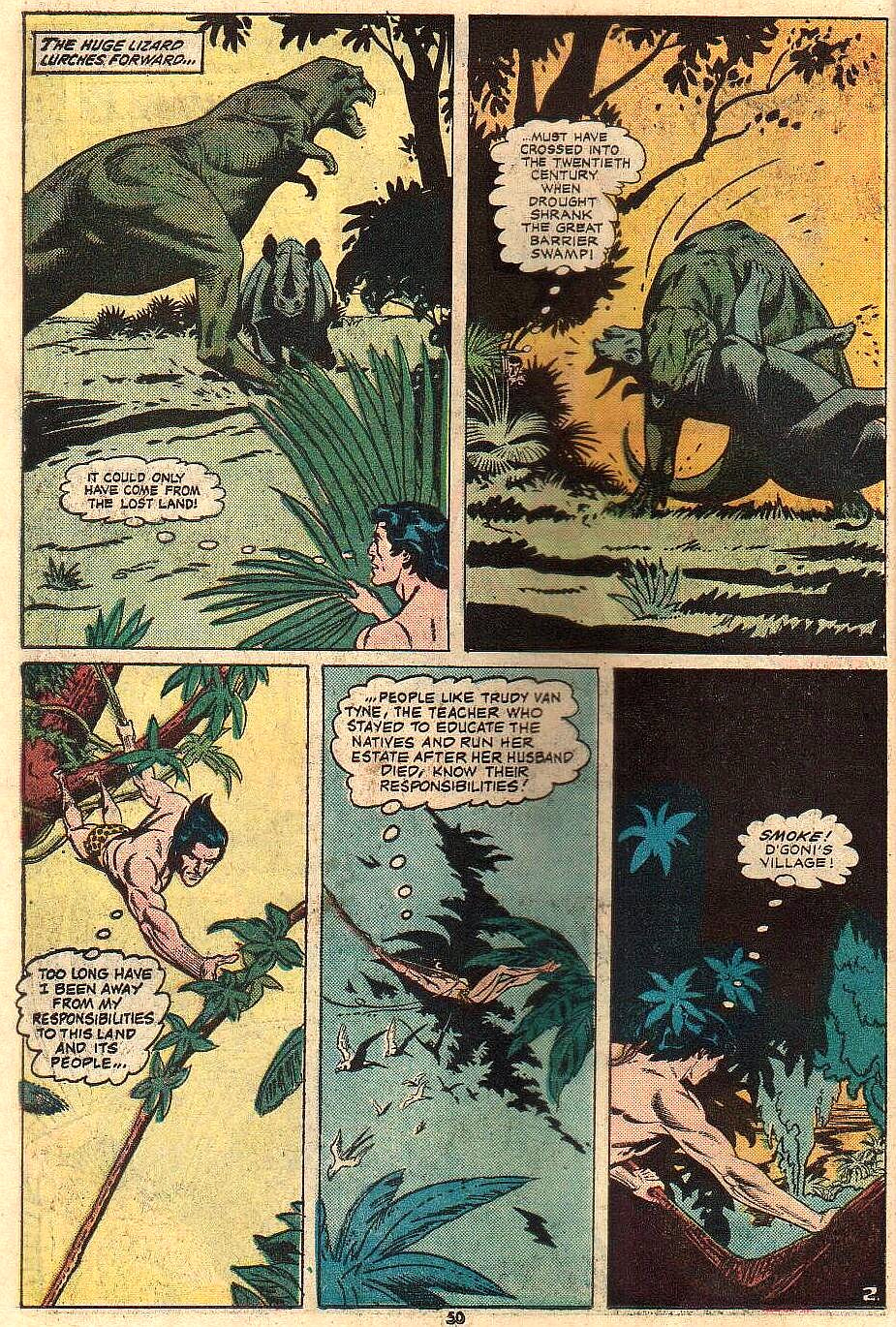 Read online Tarzan (1972) comic -  Issue #234 - 43