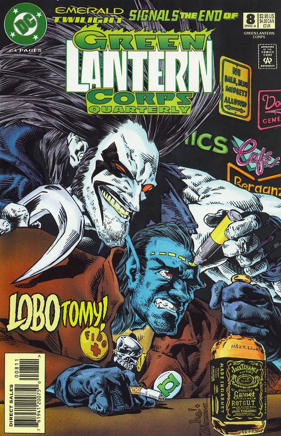 Read online Green Lantern Corps Quarterly comic -  Issue #8 - 1