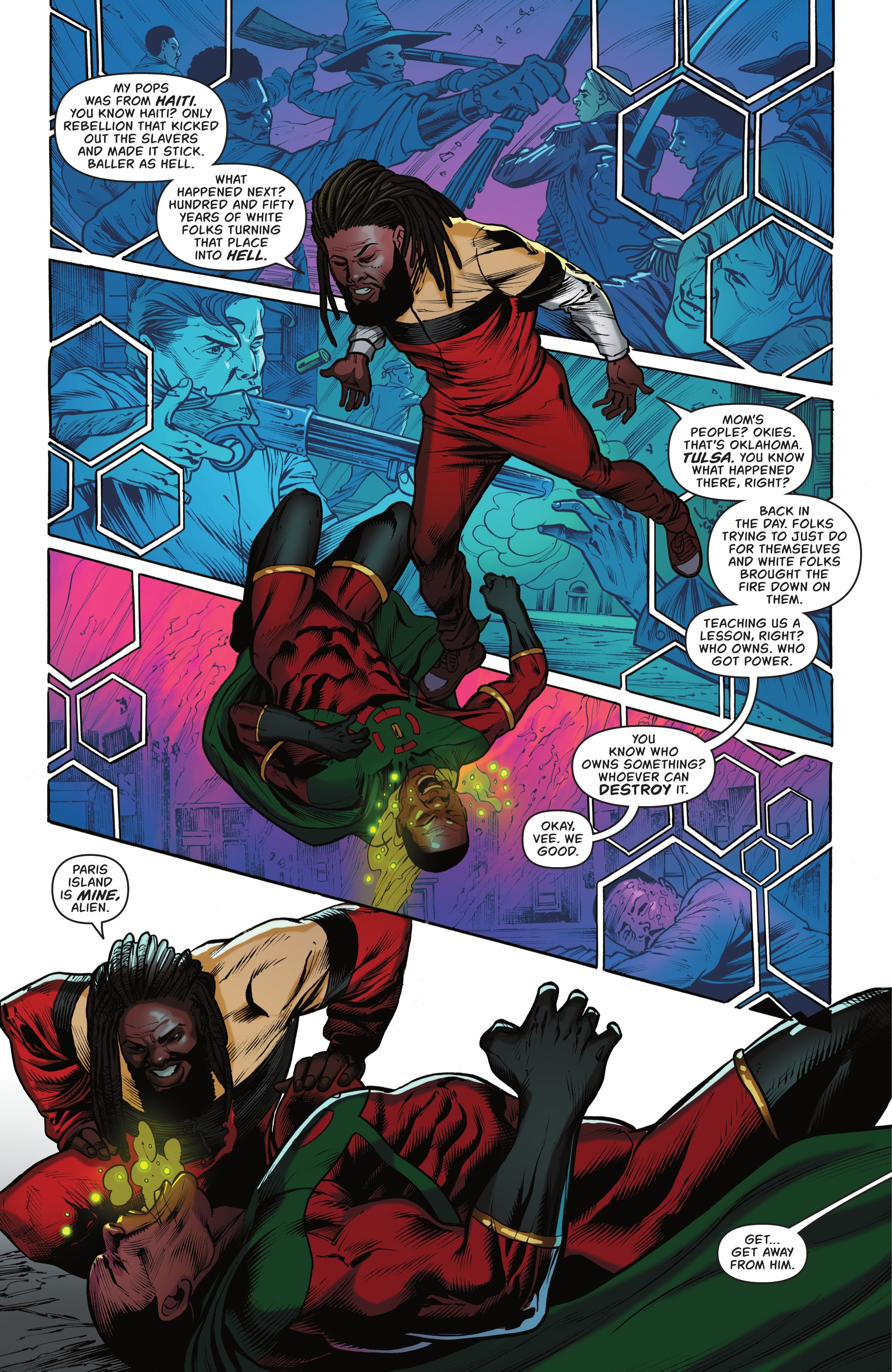 Read online Blood Syndicate: Season One comic -  Issue #5 - 19