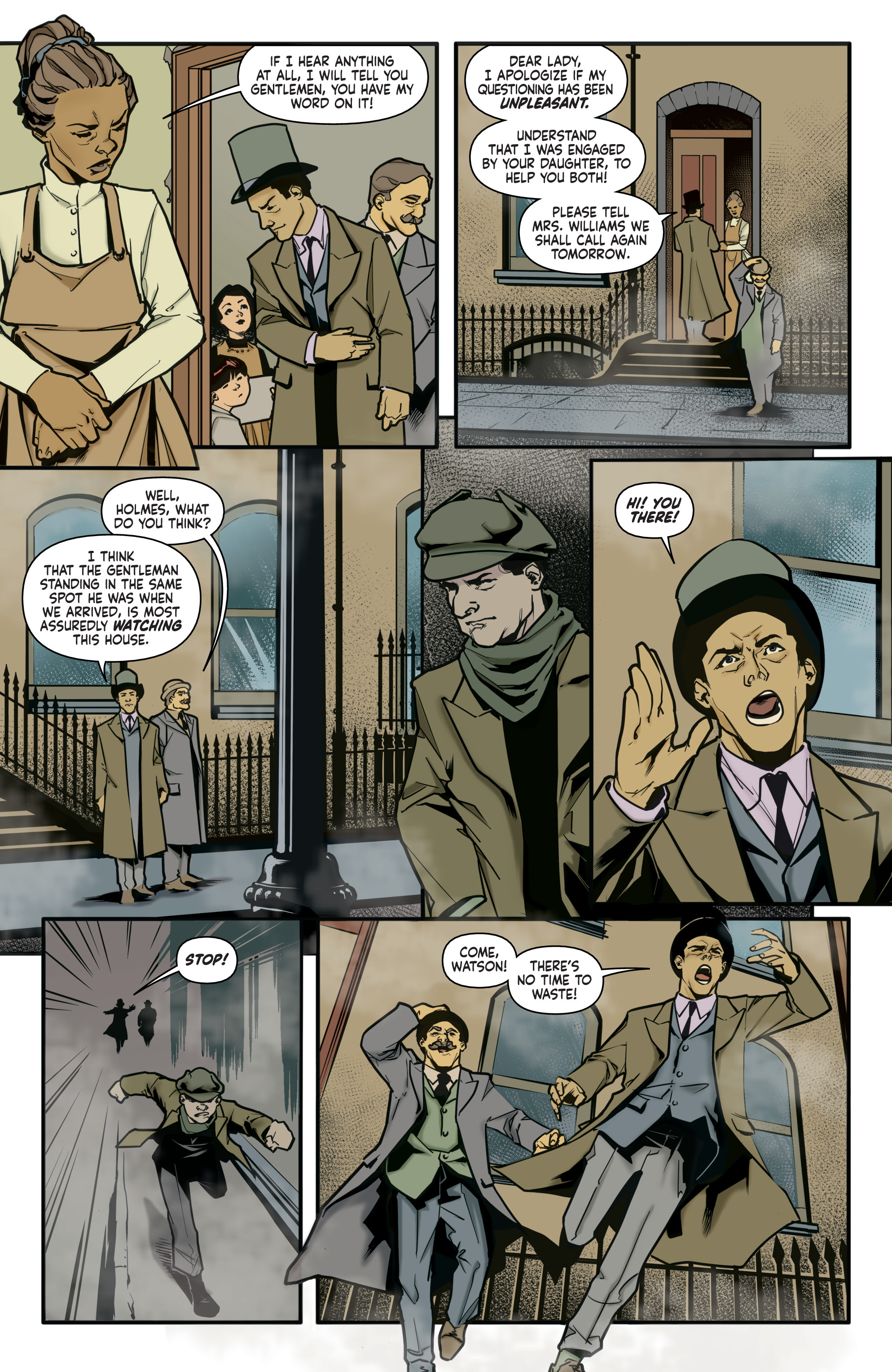 Read online Sherlock Holmes: The Vanishing Man comic -  Issue # _TPB 1 - 40