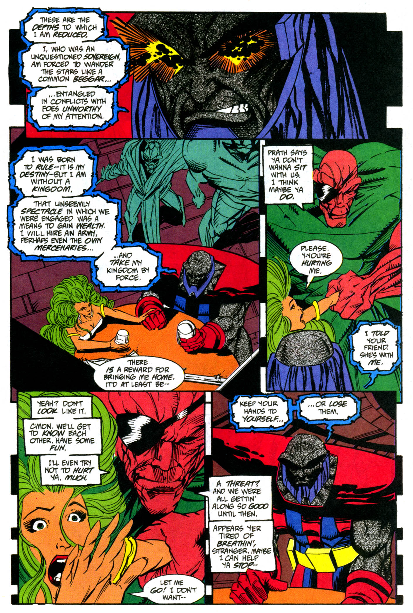 Read online Cosmic Powers comic -  Issue #2 - 21