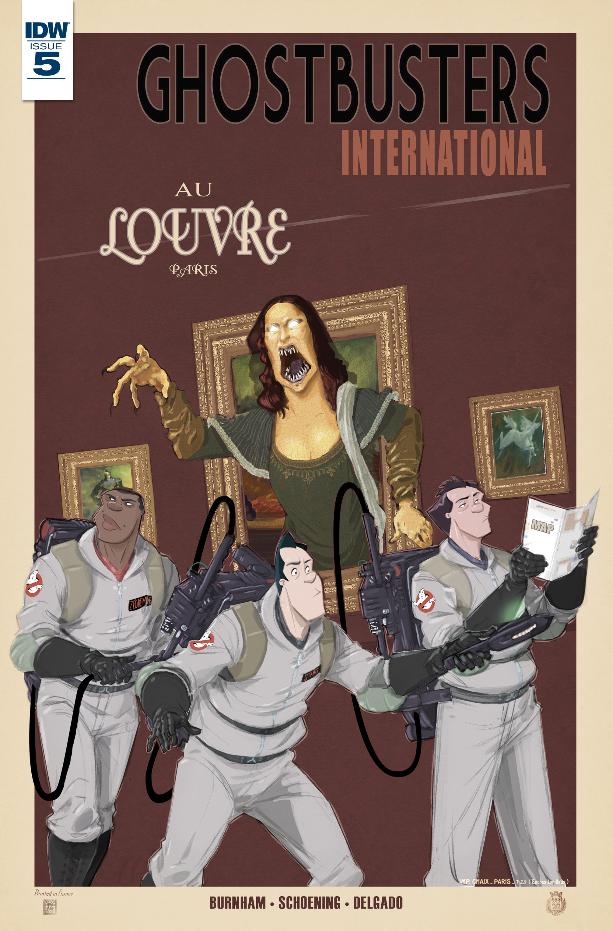 Read online Ghostbusters: International comic -  Issue #5 - 1