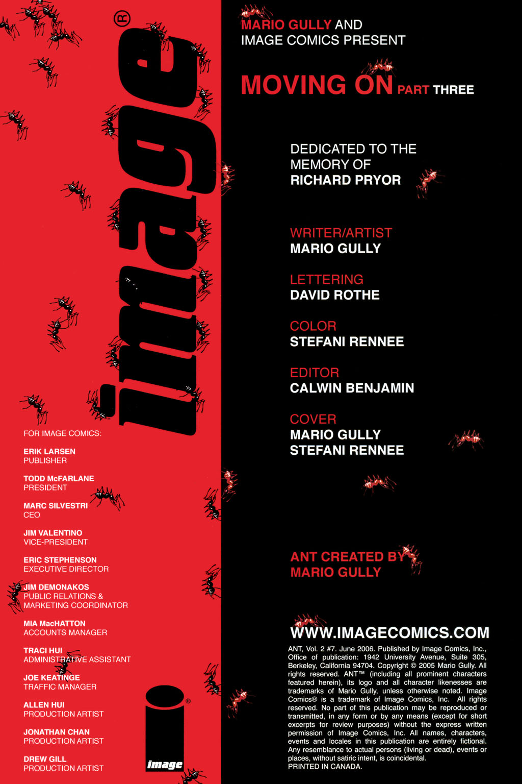 Read online Ant comic -  Issue #7 - 2