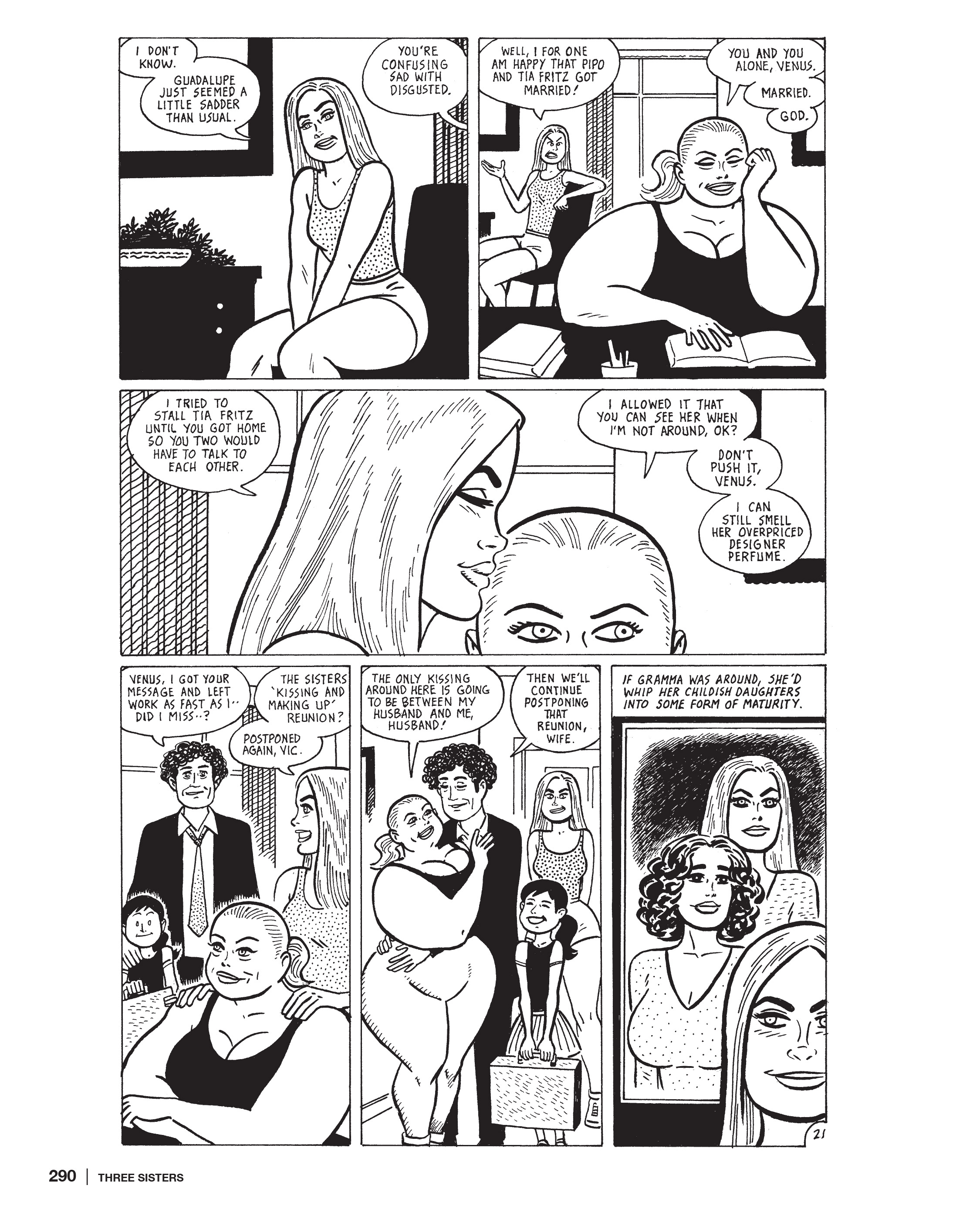 Read online Three Sisters: The Love and Rockets Library comic -  Issue # TPB (Part 3) - 90