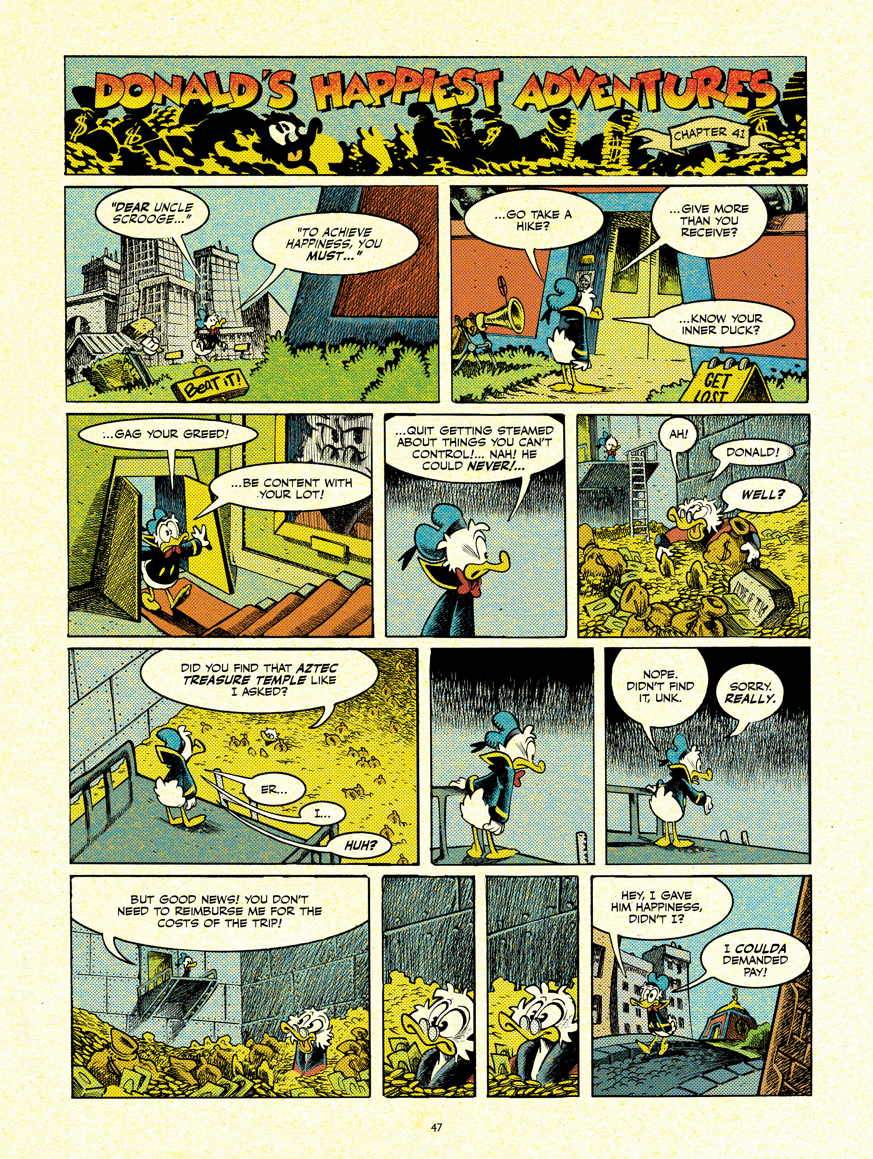 Read online Walt Disney's Donald Duck: Donald's Happiest Adventures comic -  Issue # Full - 47