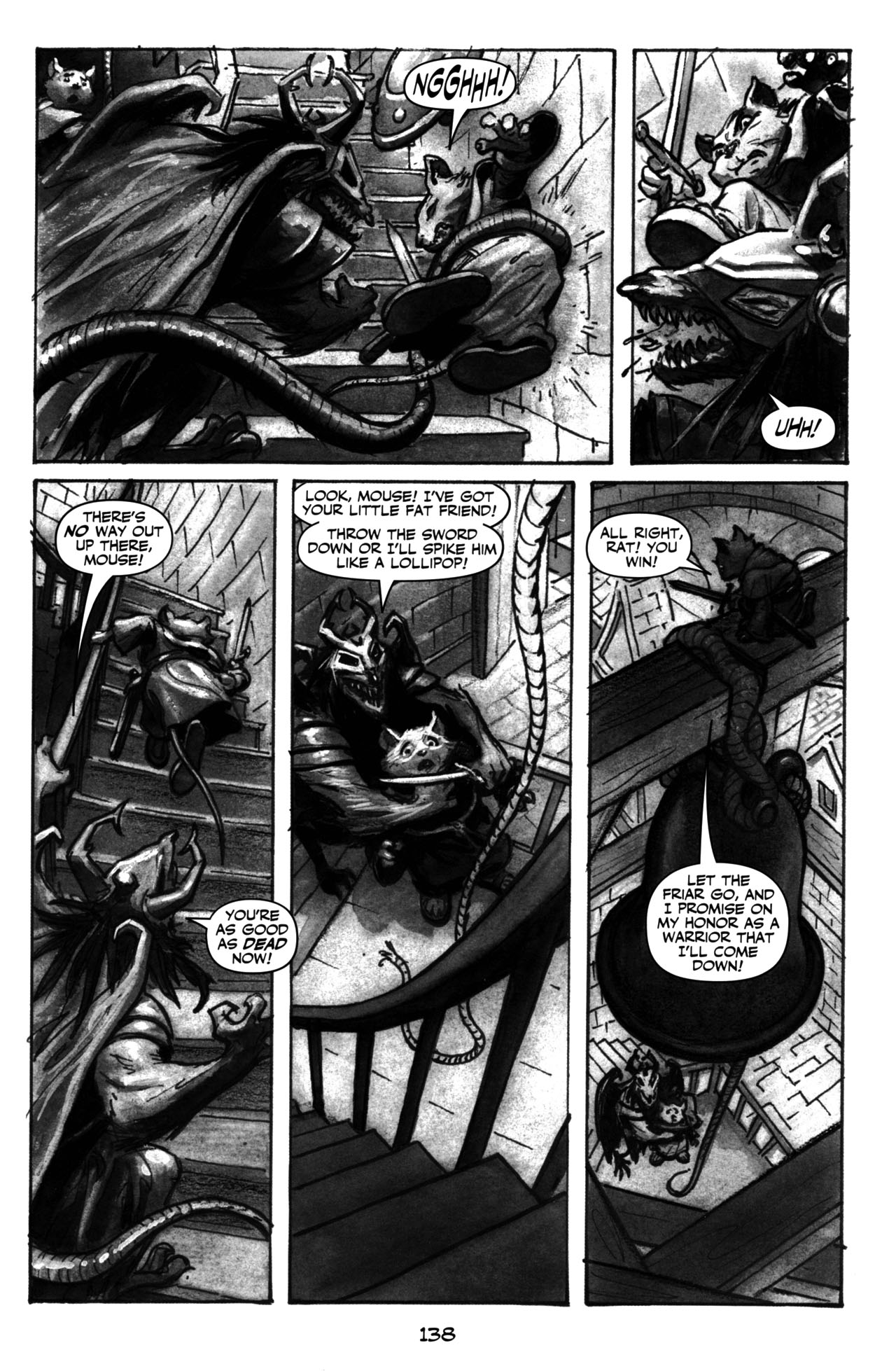 Read online Redwall: The Graphic Novel comic -  Issue # TPB - 142