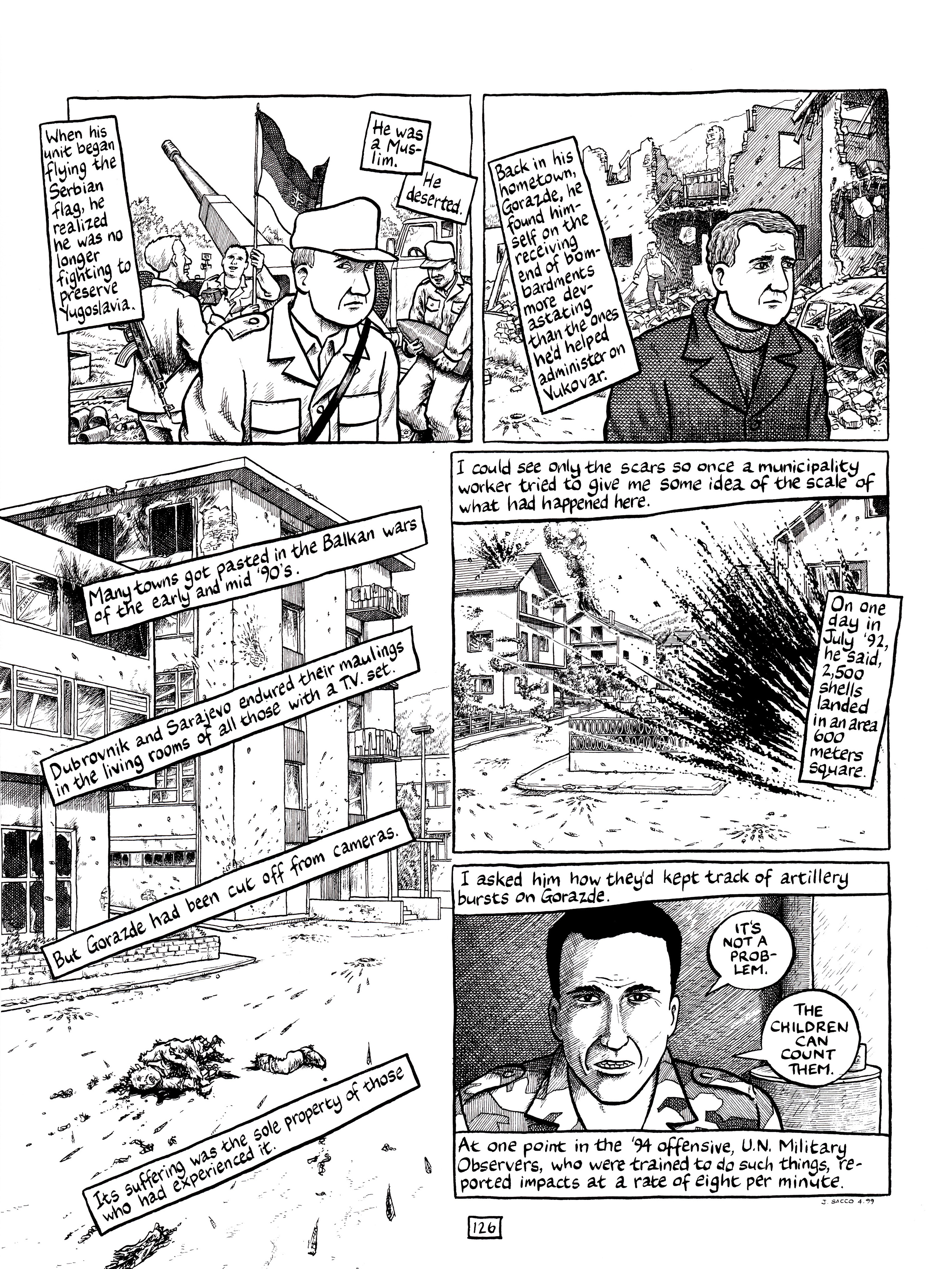 Read online Safe Area Goražde comic -  Issue # TPB (Part 2) - 67