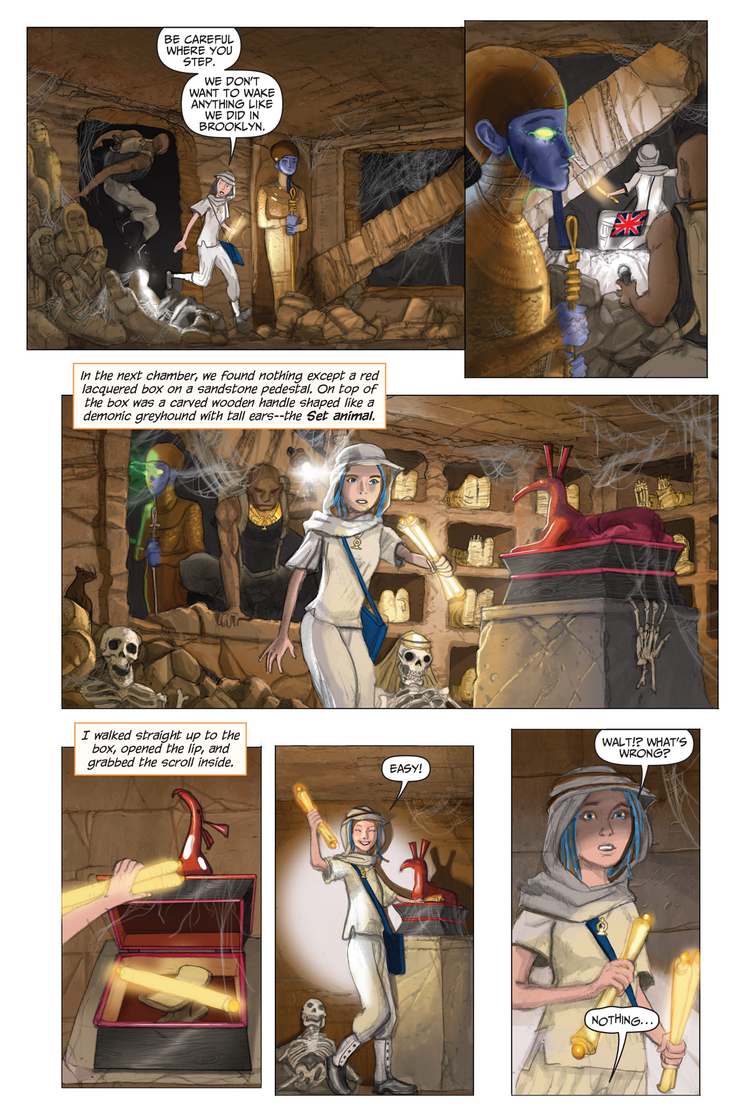 Read online The Kane Chronicles comic -  Issue # TPB 2 - 81