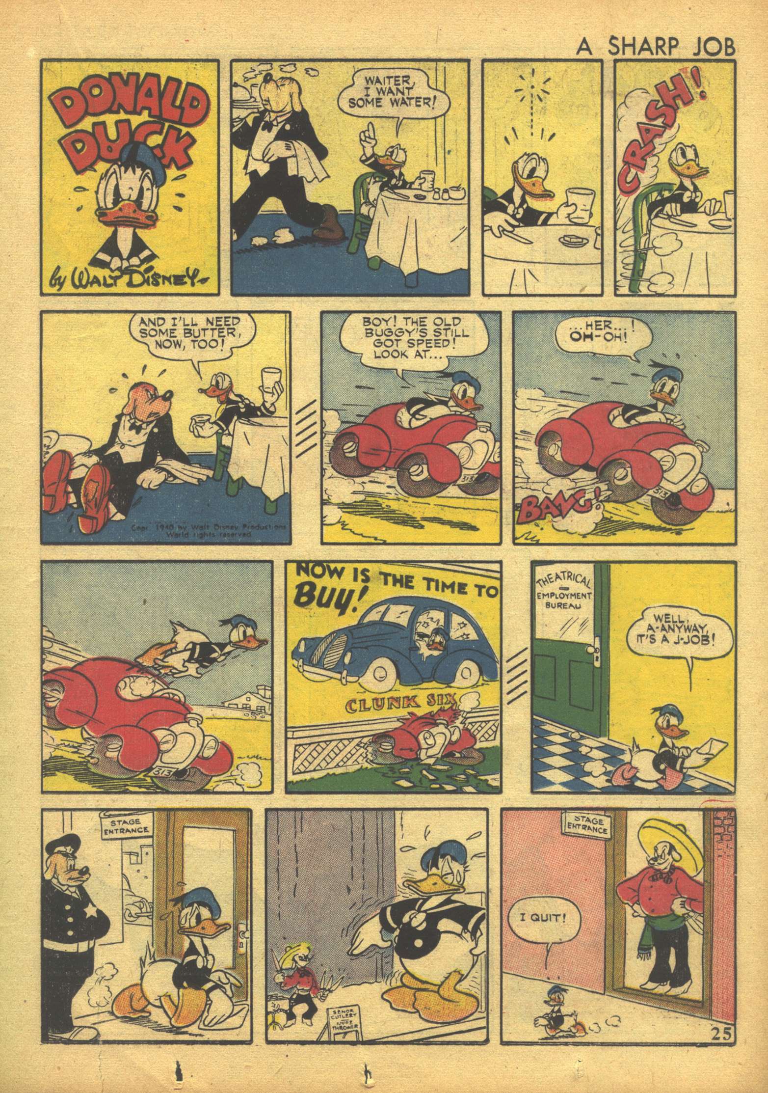 Read online Walt Disney's Comics and Stories comic -  Issue #28 - 27