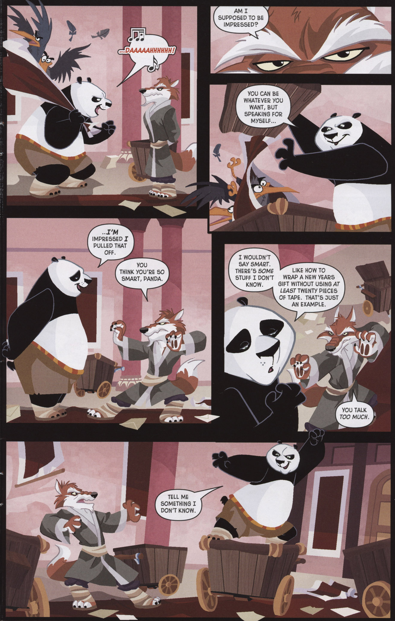Read online Kung Fu Panda comic -  Issue #2 - 19