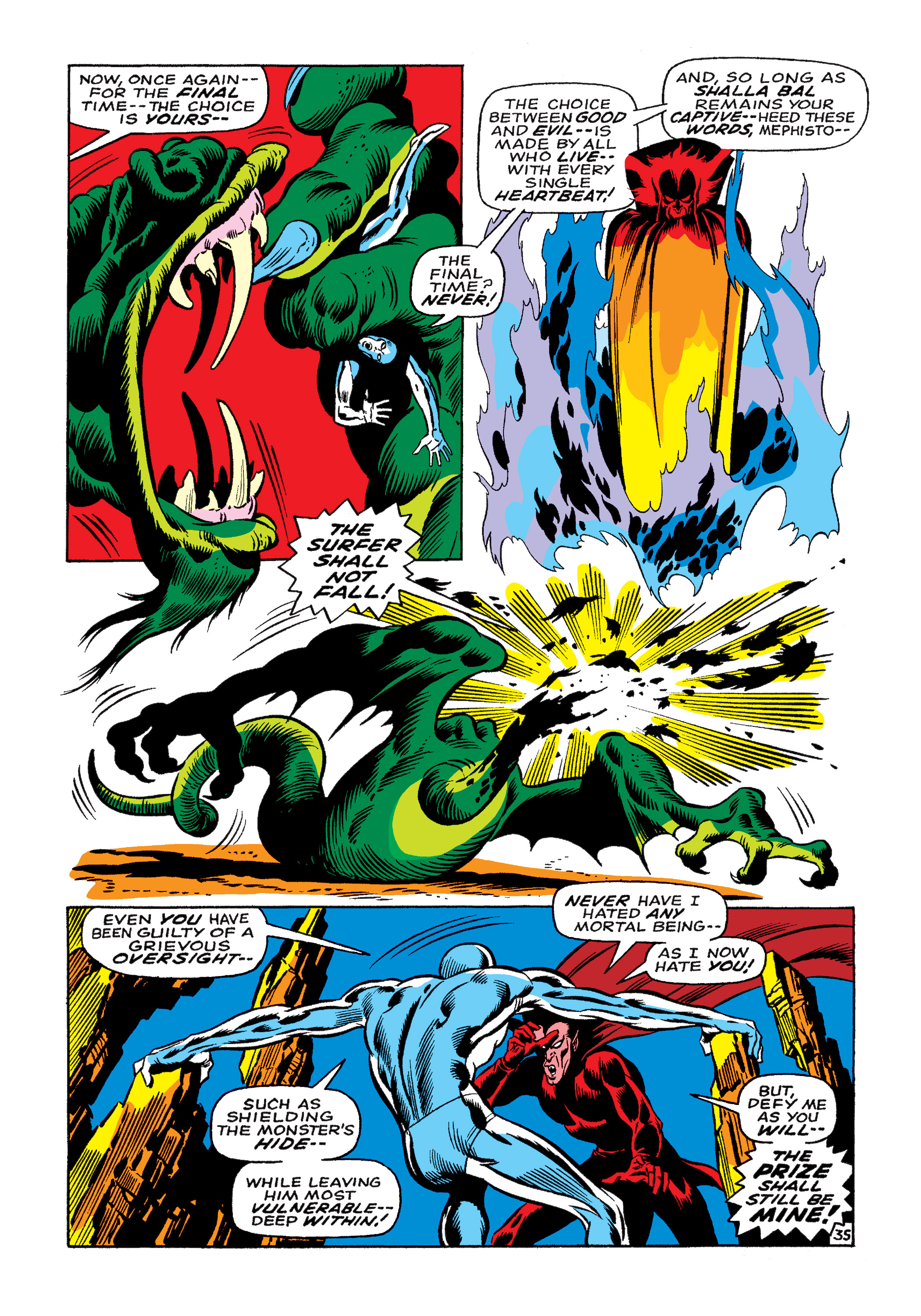 Read online Marvel Masterworks: The Silver Surfer comic -  Issue # TPB 1 (Part 2) - 22