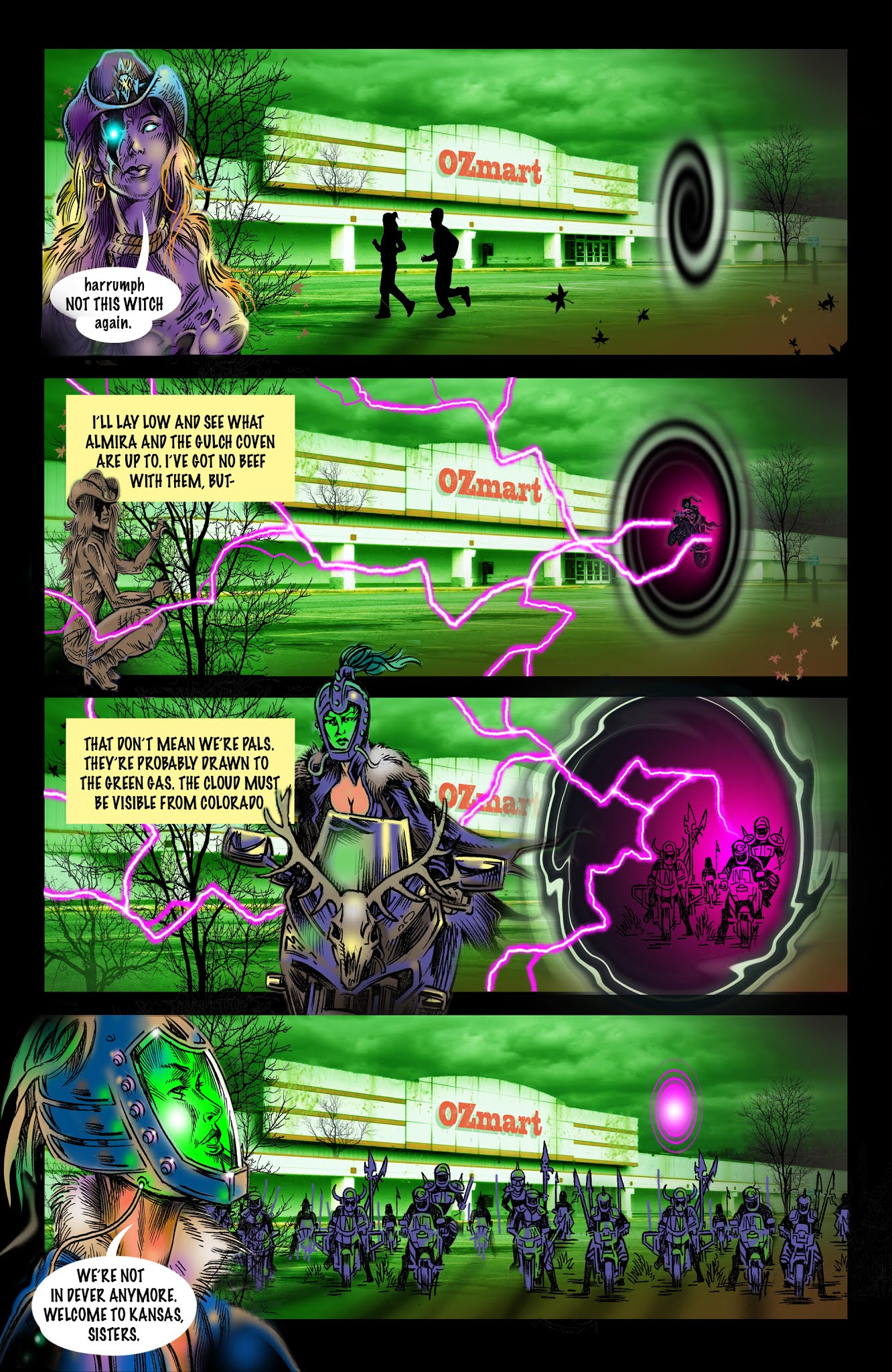 Read online Dorothy's Dead comic -  Issue #4 - 5