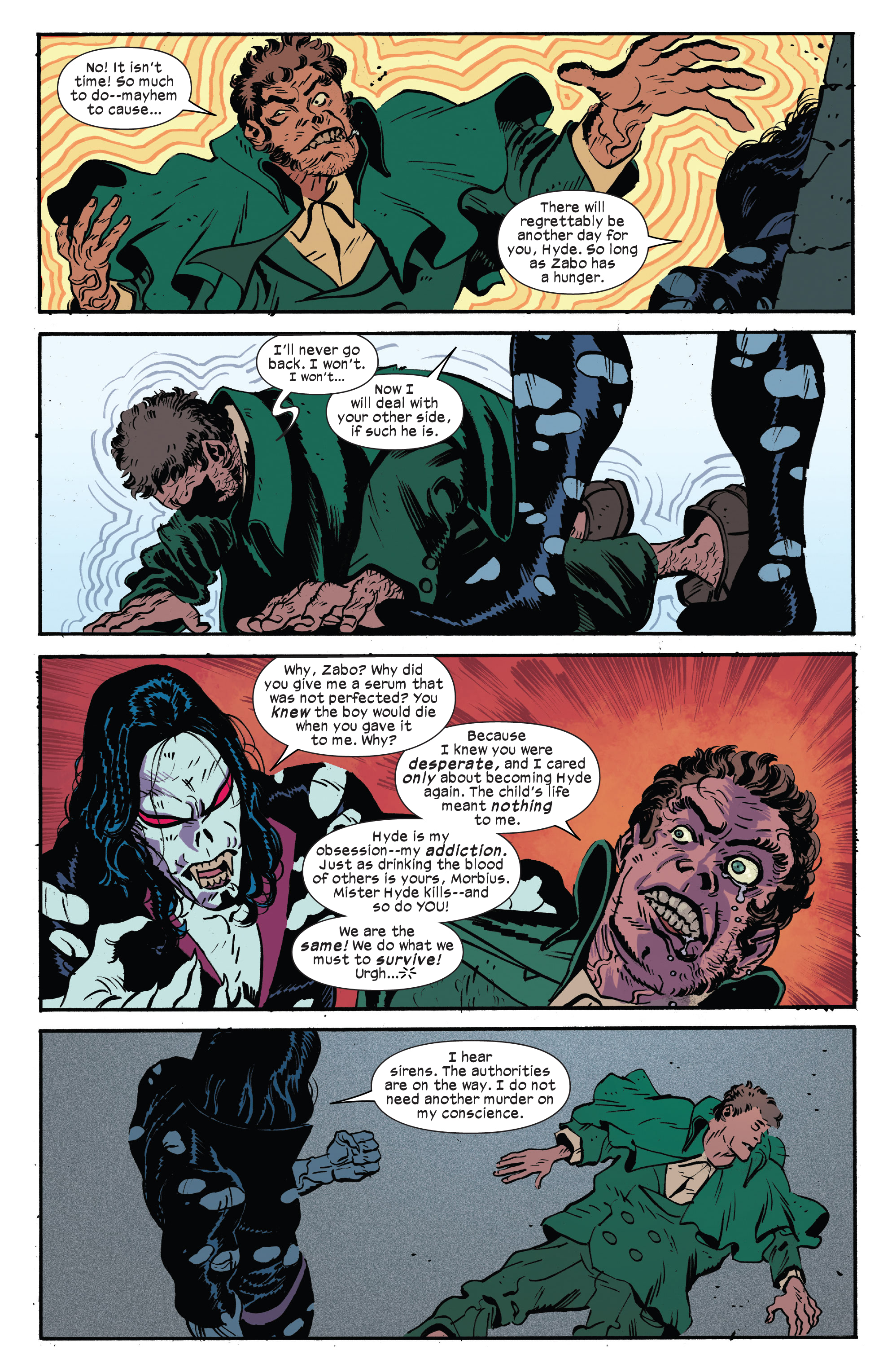 Read online Morbius: Bond Of Blood comic -  Issue #1 - 21
