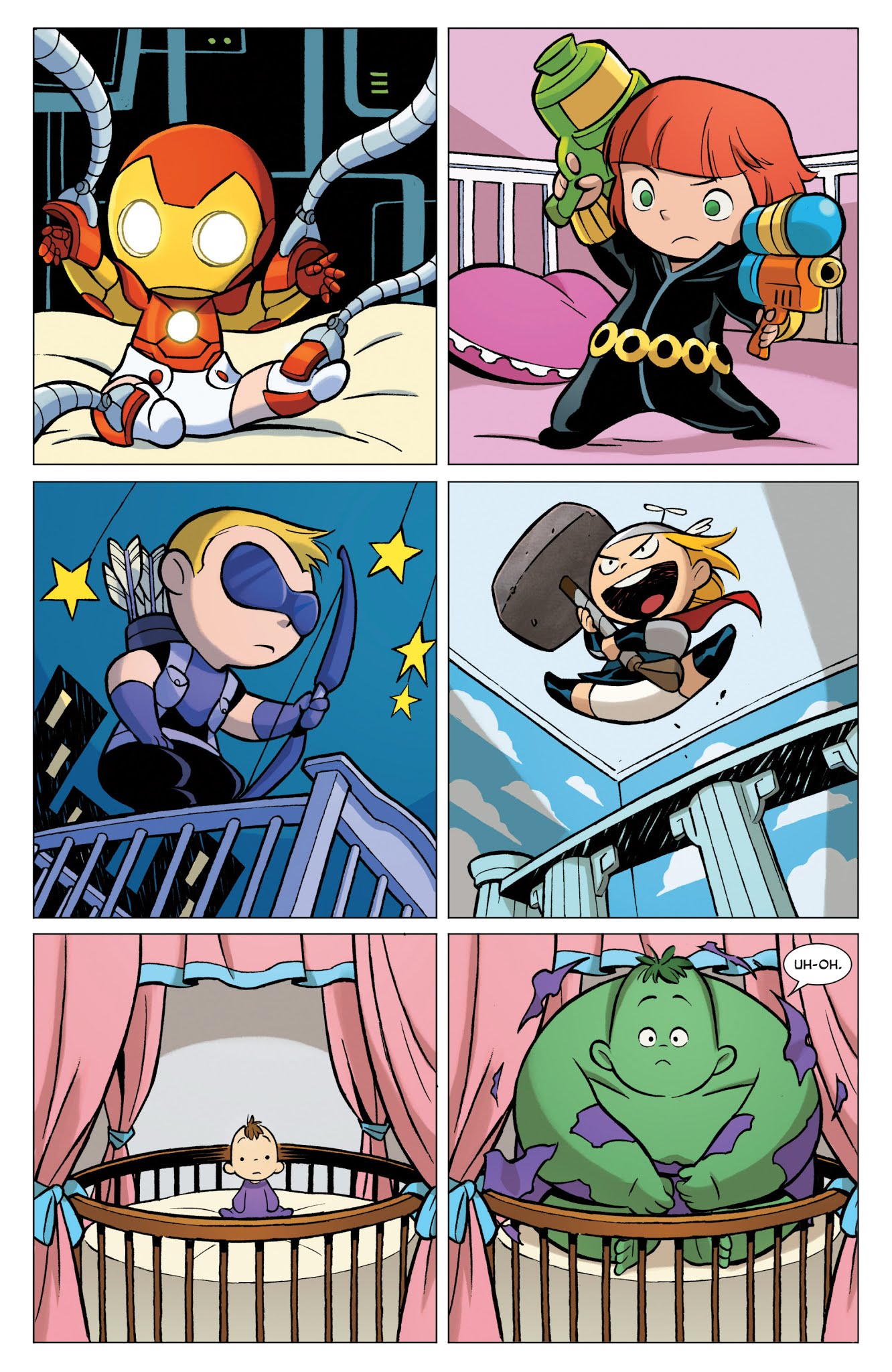 Read online Young Marvel: Little X-Men, Little Avengers, Big Trouble comic -  Issue # TPB - 9