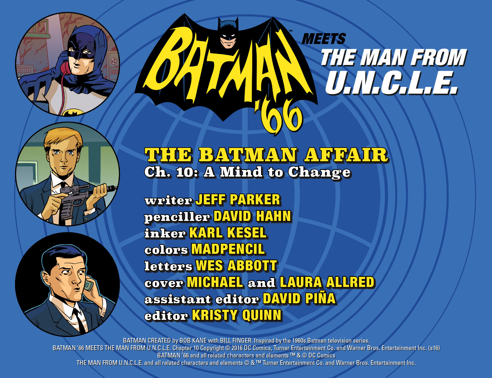 Read online Batman '66 Meets the Man from U.N.C.L.E. comic -  Issue #10 - 3