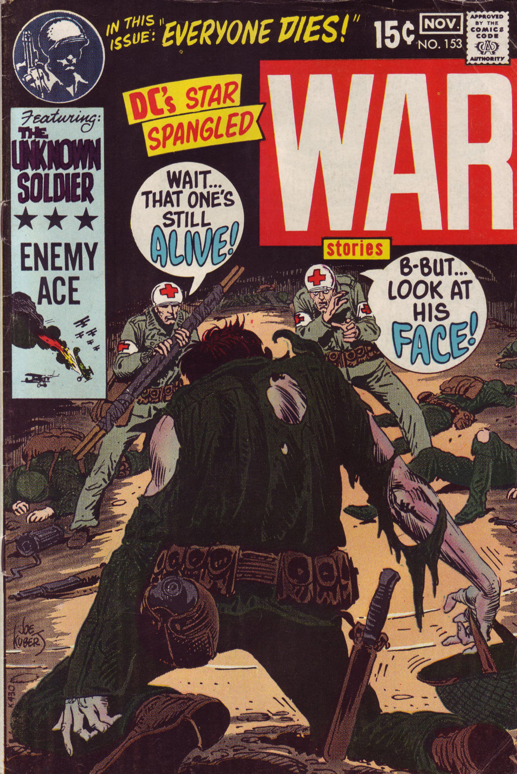 Read online Star Spangled War Stories (1952) comic -  Issue #153 - 1