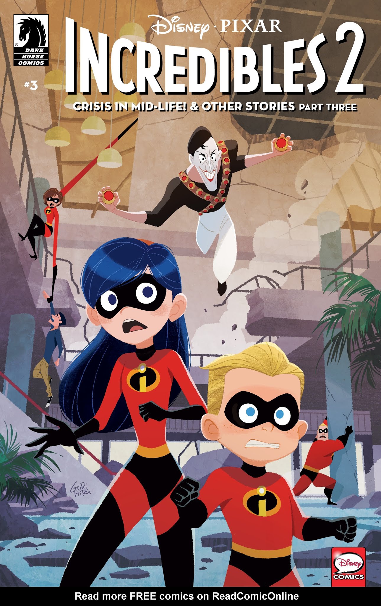 Read online Disney / Pixar The Incredibles 2: Crisis In Mid-Life! & Other Stories comic -  Issue #3 - 1