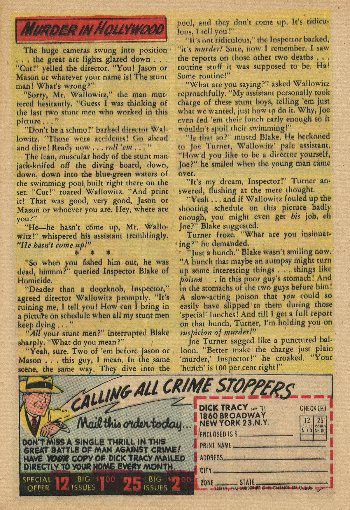 Read online Dick Tracy comic -  Issue #71 - 30