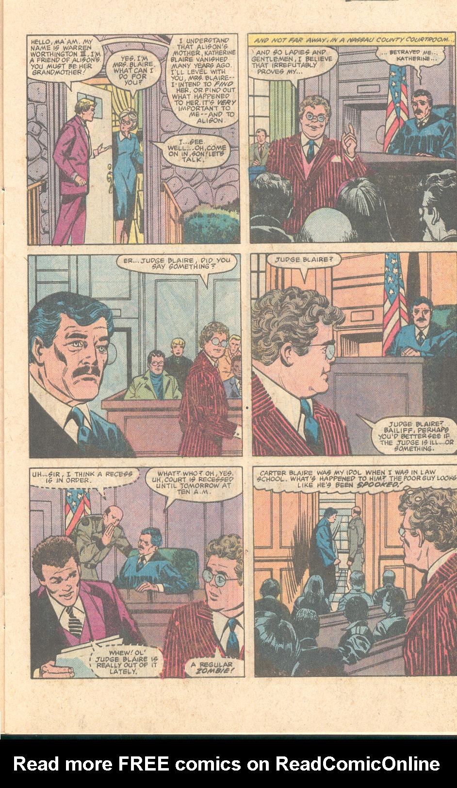 Read online Dazzler (1981) comic -  Issue #18 - 6