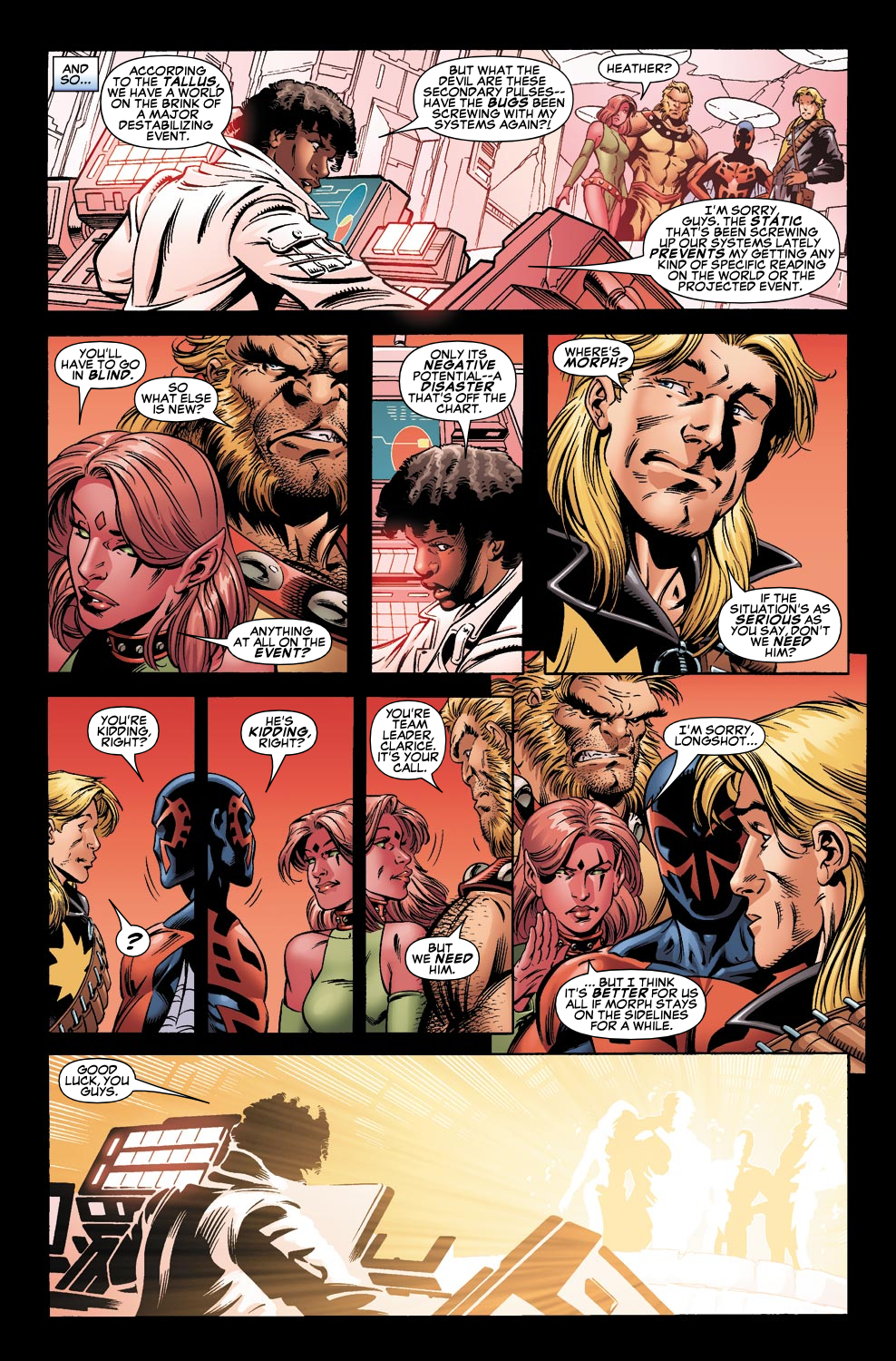 Read online Exiles (2001) comic -  Issue #90 - 18