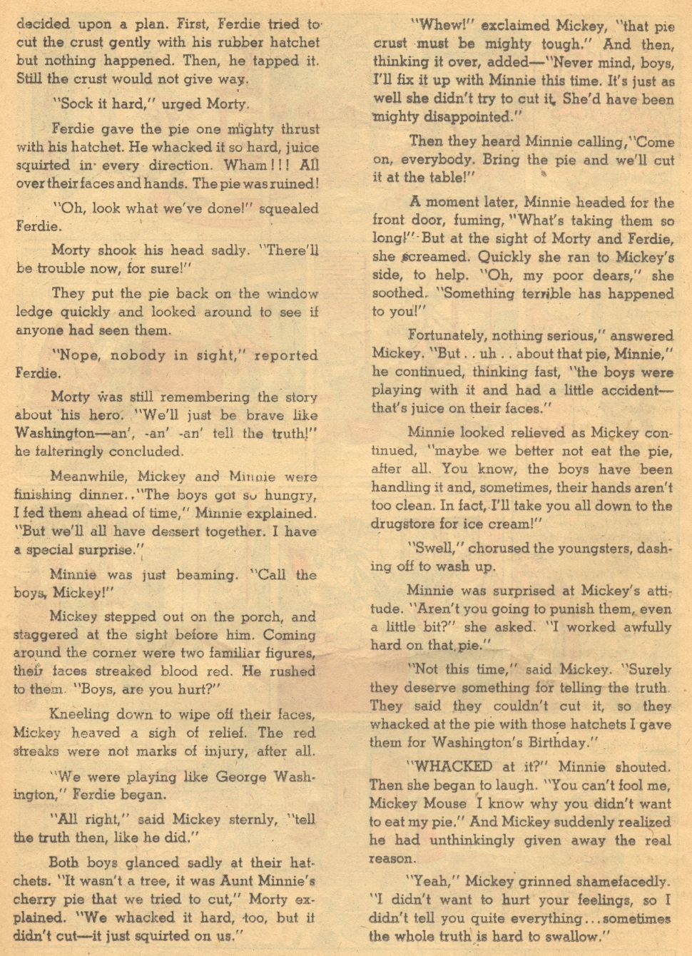 Read online Walt Disney's Comics and Stories comic -  Issue #138 - 25