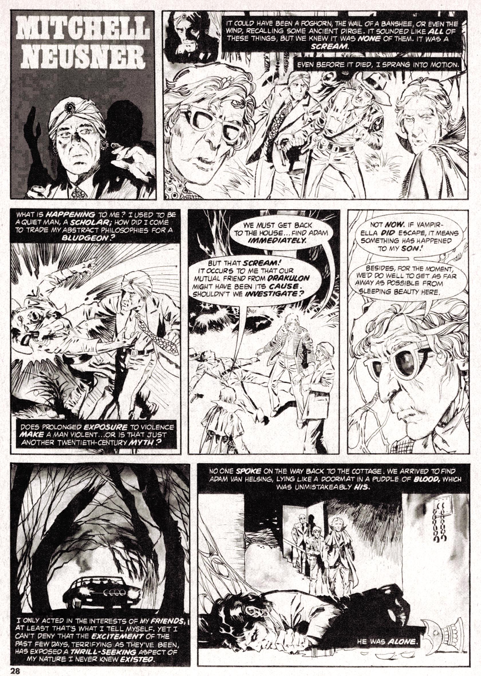 Read online Vampirella (1969) comic -  Issue #54 - 28