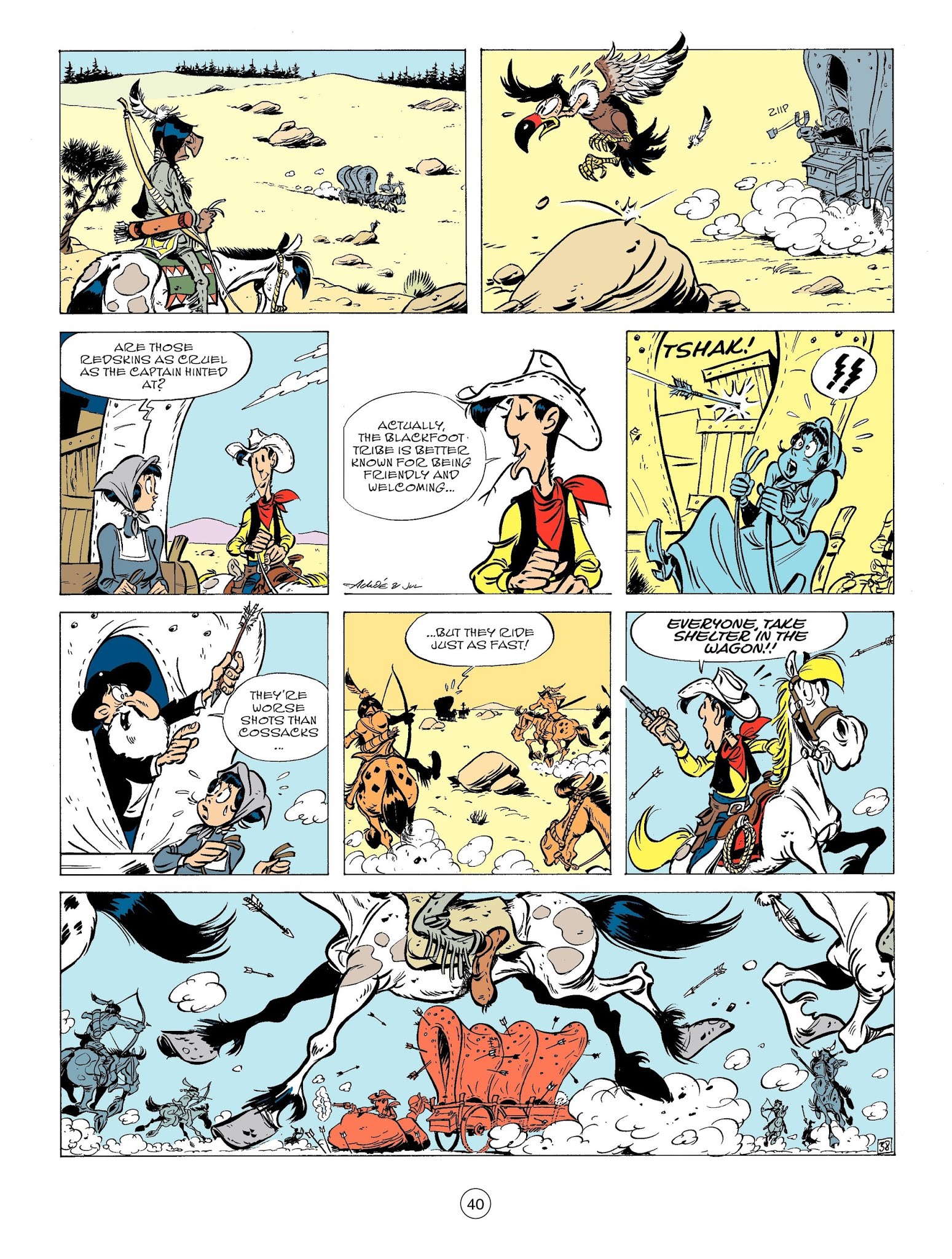 Read online A Lucky Luke Adventure comic -  Issue #66 - 42