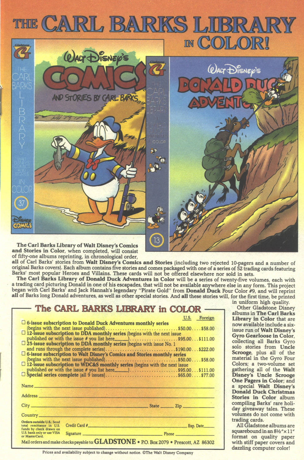 Walt Disney's Donald Duck Adventures (1987) Issue #31 #31 - English 19