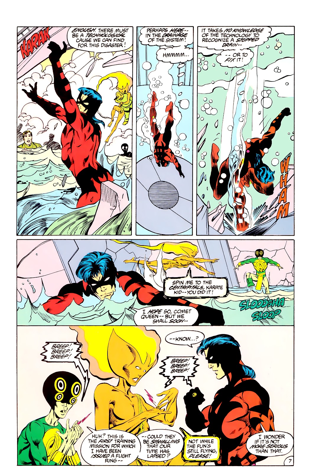 Legion of Super-Heroes (1984) issue Annual 3 - Page 8