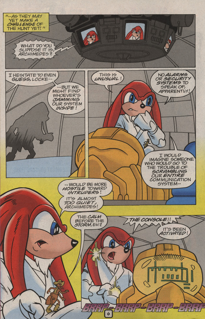 Read online Knuckles the Echidna comic -  Issue #32 - 10