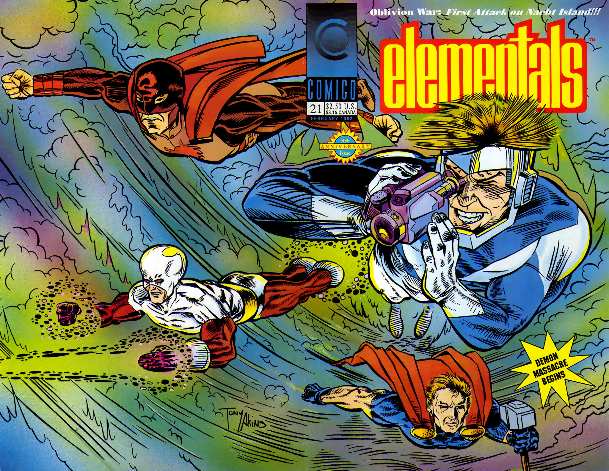 Read online Elementals (1989) comic -  Issue #21 - 1