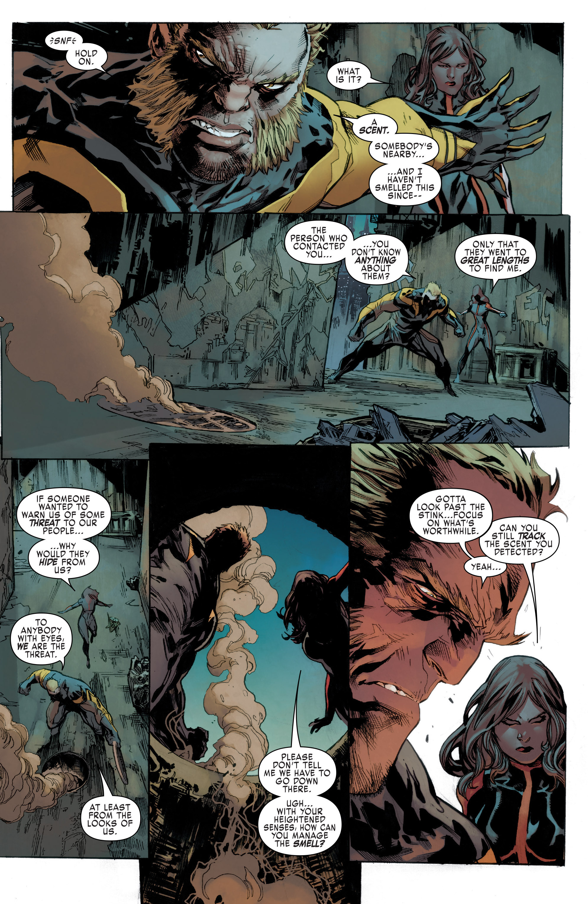 Read online Uncanny X-Men (2016) comic -  Issue #6 - 12