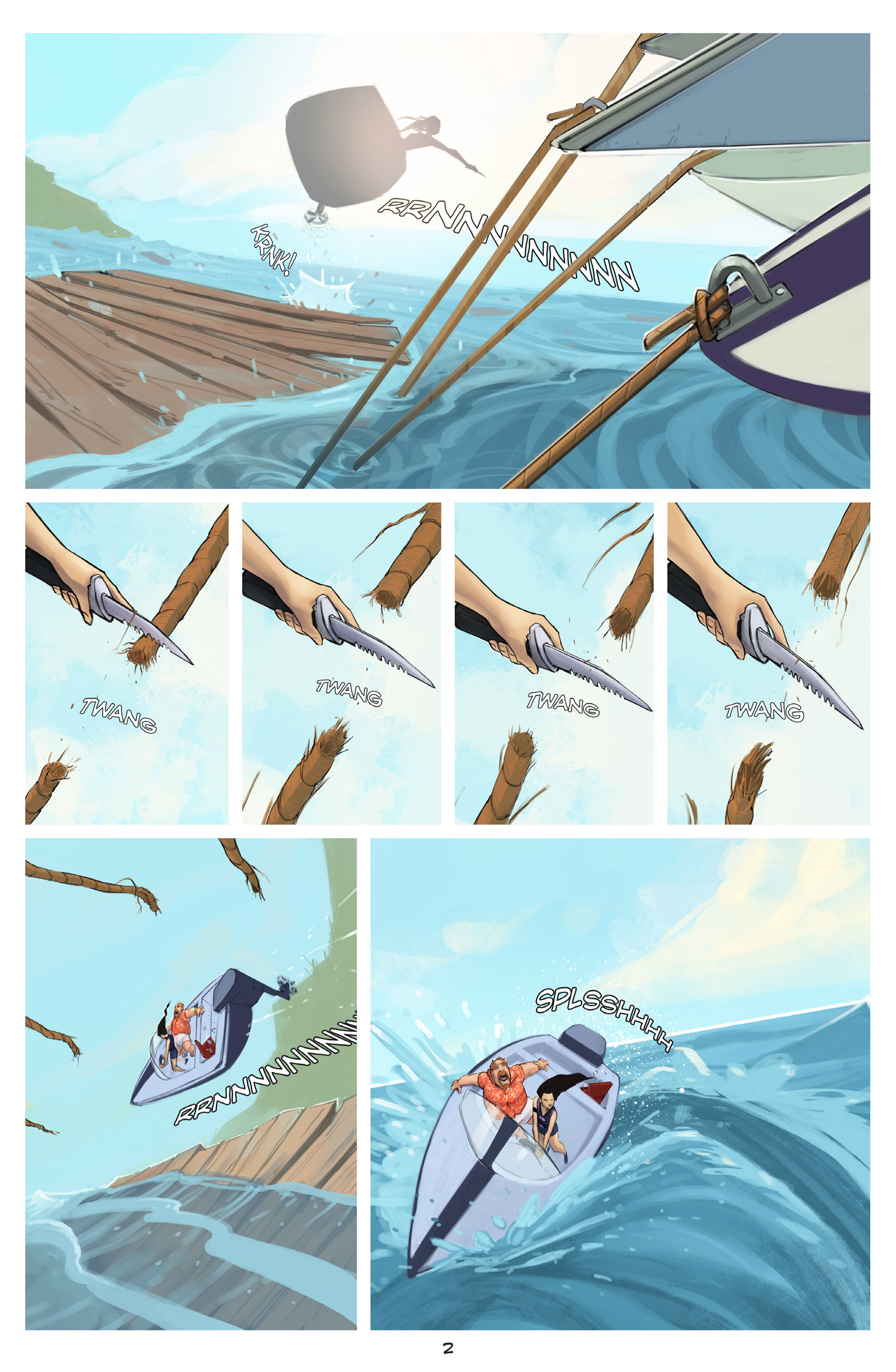 Read online The Deep: The Vanishing Island comic -  Issue #3 - 4
